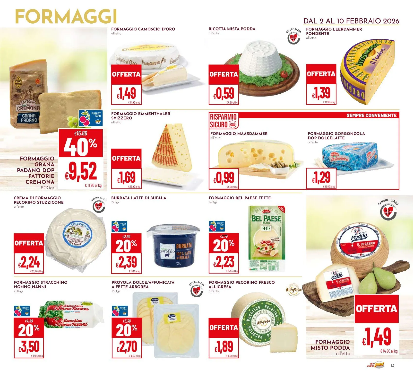 Volantini Pan da 2 febbraio a 10 febbraio di 2026 - Pagina del volantino 13