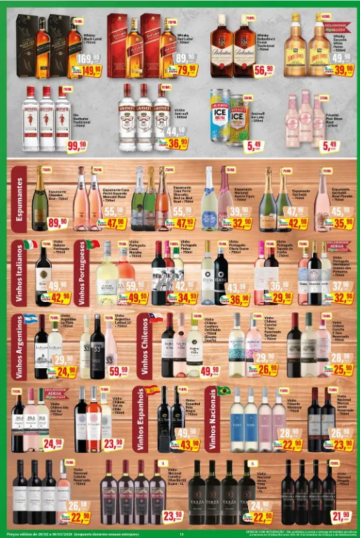 Encarte de Rede Supermarket 26 de fevereiro até 27 de fevereiro 2026 - Pagina 13