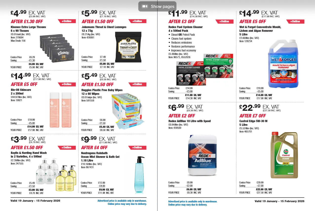Costco Deals  from 19 January to 15 February 2026 - Catalogue Page 13