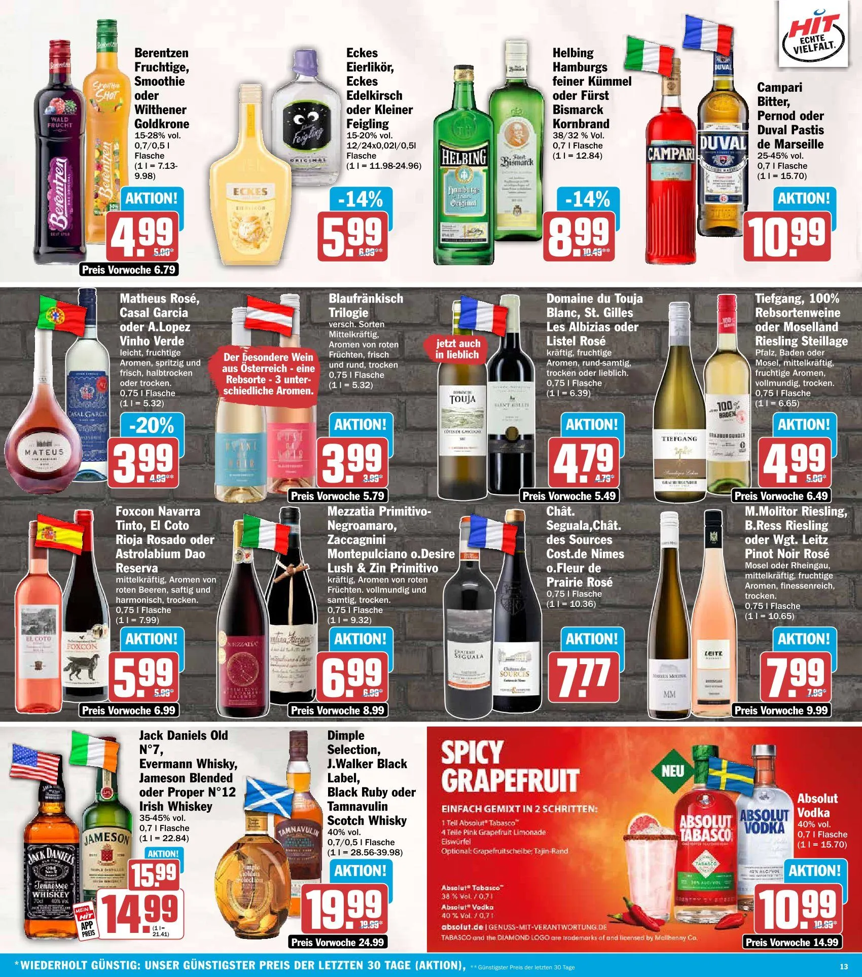 Hit Angebote von 20. April bis 25. April 2026 - Prospekt seite 13