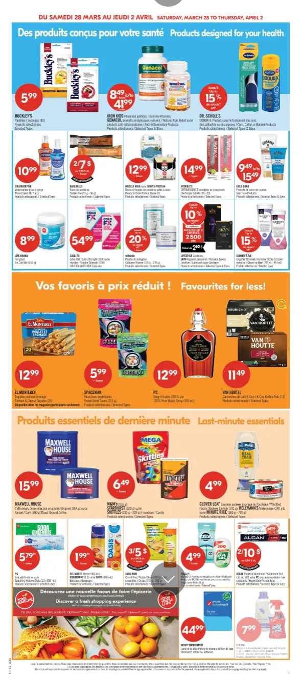 Pharmaprix Sales from March 28 to April 2 2026 - flyer page 13