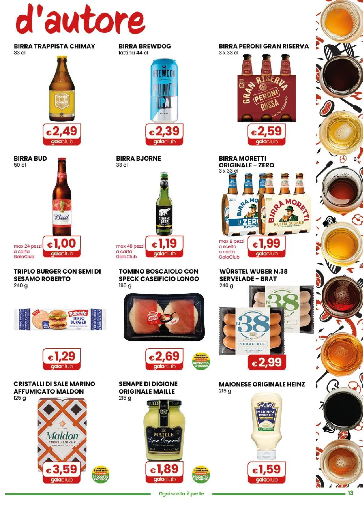 Volantini Gala Supermercati da 17 giugno a 30 giugno di 2026 - Pagina del volantino 13