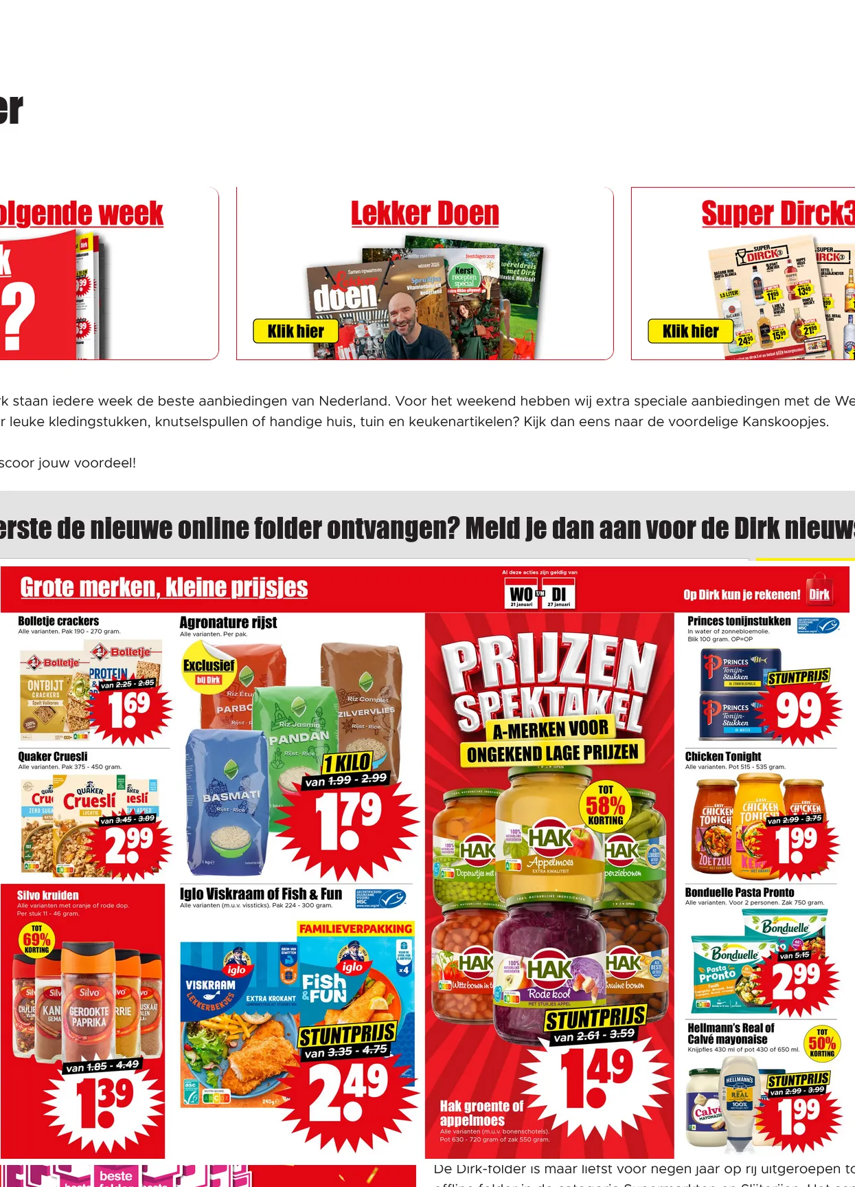 Dirck III folders van 22 januari tot 26 januari 2026 - Folder pagina 13