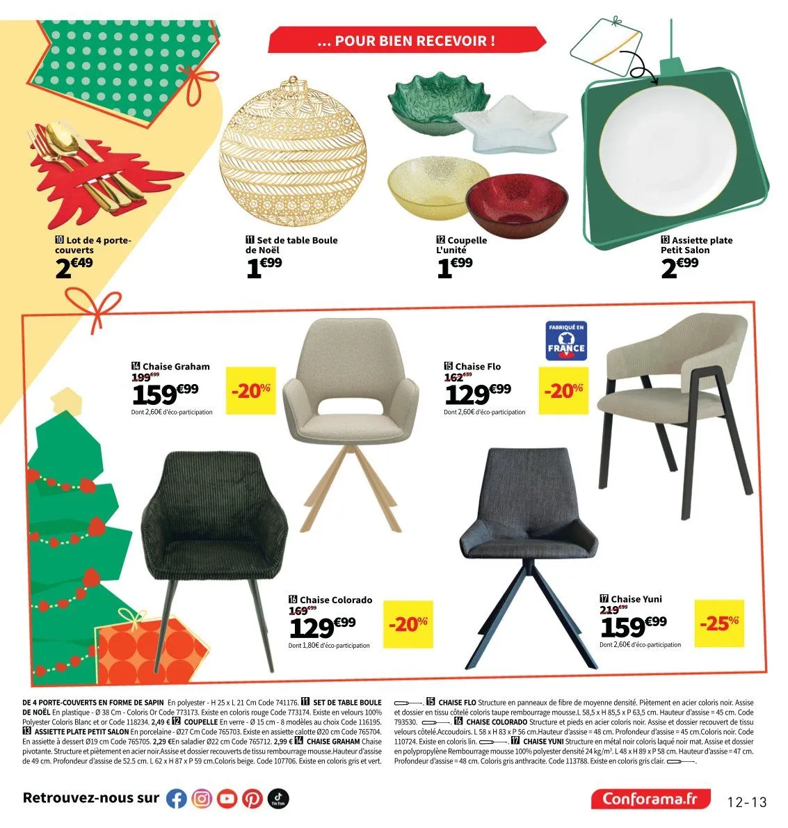 Catalogues Conforama du 28 octobre au 25 décembre 2025 - Catalogue page 13