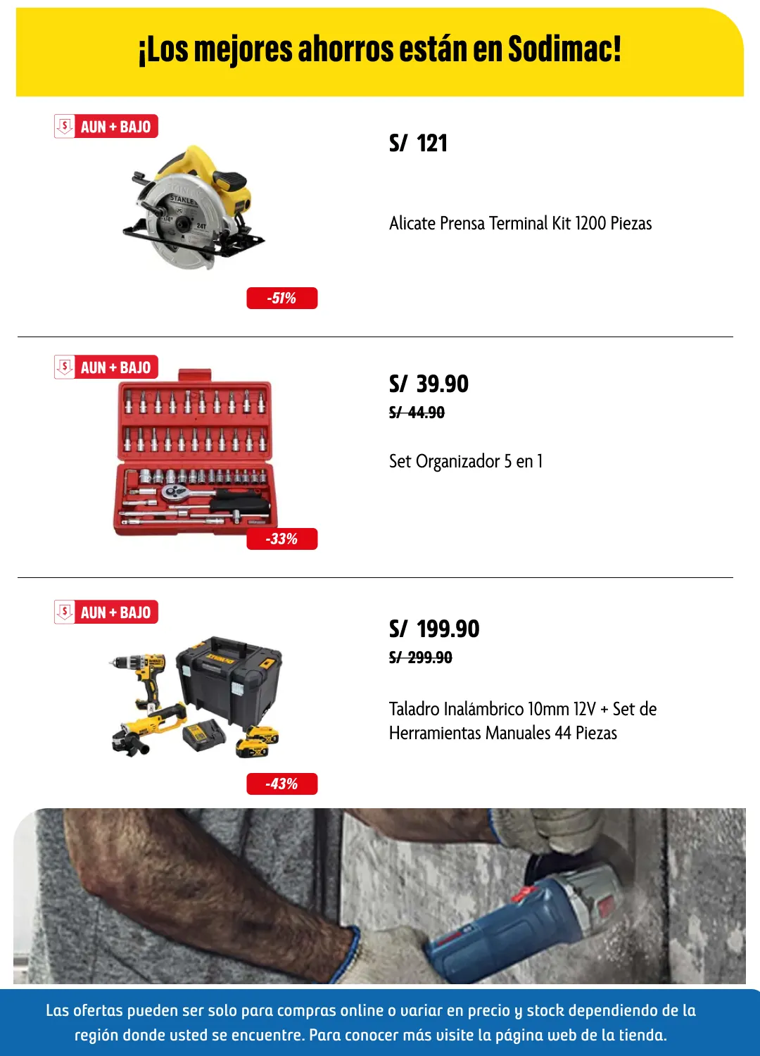 Catalogo de Ofertas Sodimac 25 de marzo al 10 de abril 2026 - Pag 13