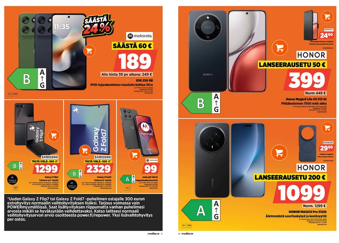  Power voimassa alkaen 5. helmikuuta - 11. helmikuuta 2026 - Tarjouslehti sivu 13