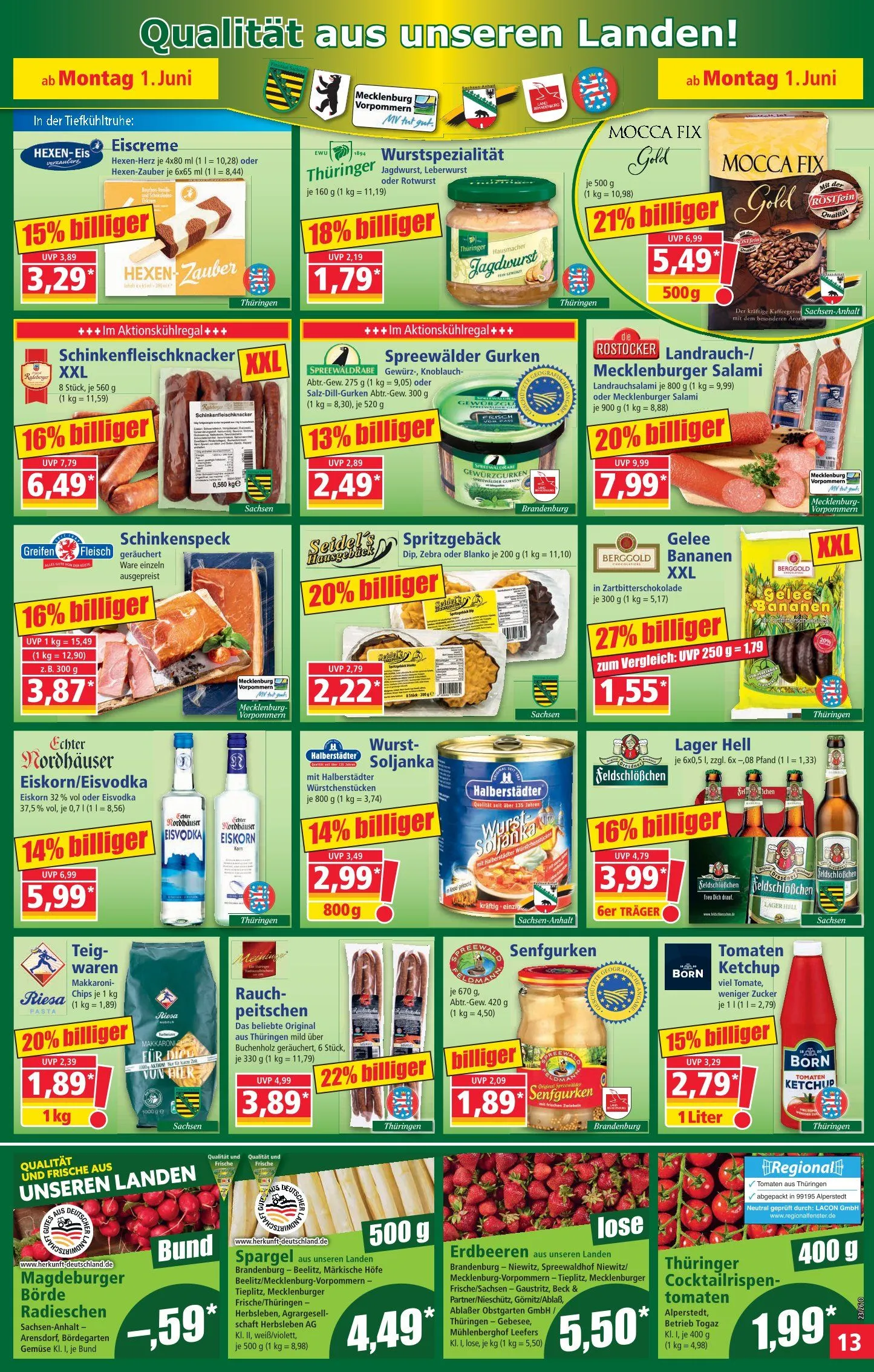 Angebote von 1. Juni bis 8. Juni 2026 - Prospekt seite 13