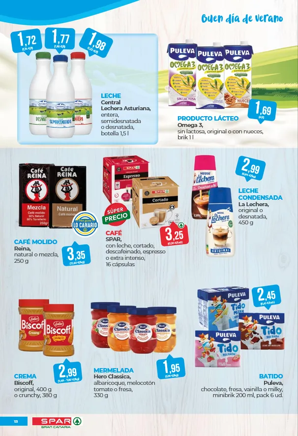 Catálogo de SPAR Gran Canaria Ofertas 24 de julio al 6 de agosto 2026 - Página 13