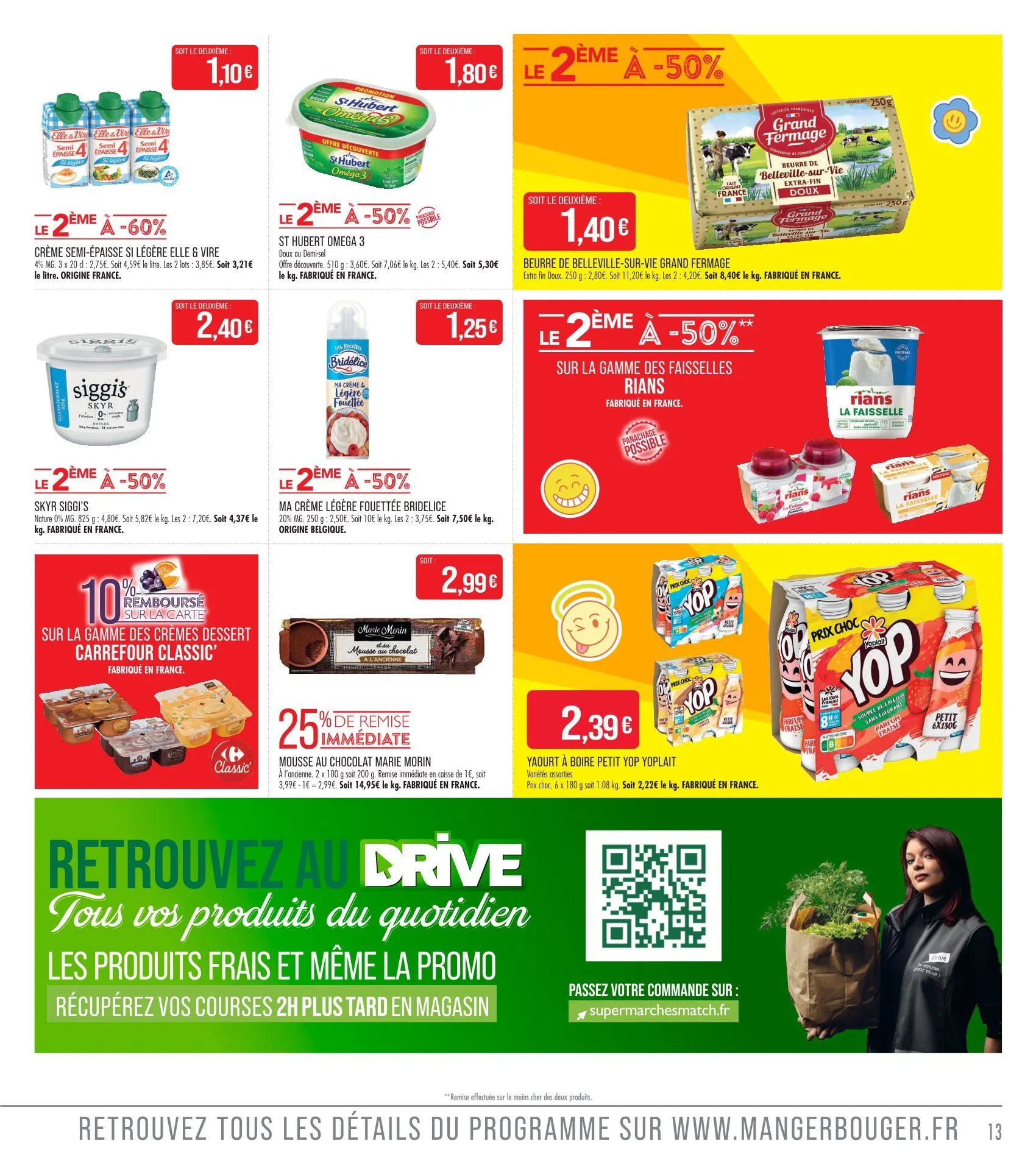 Catalogues Supermarché Match du 9 juin au 21 juin 2026 - Catalogue page 13