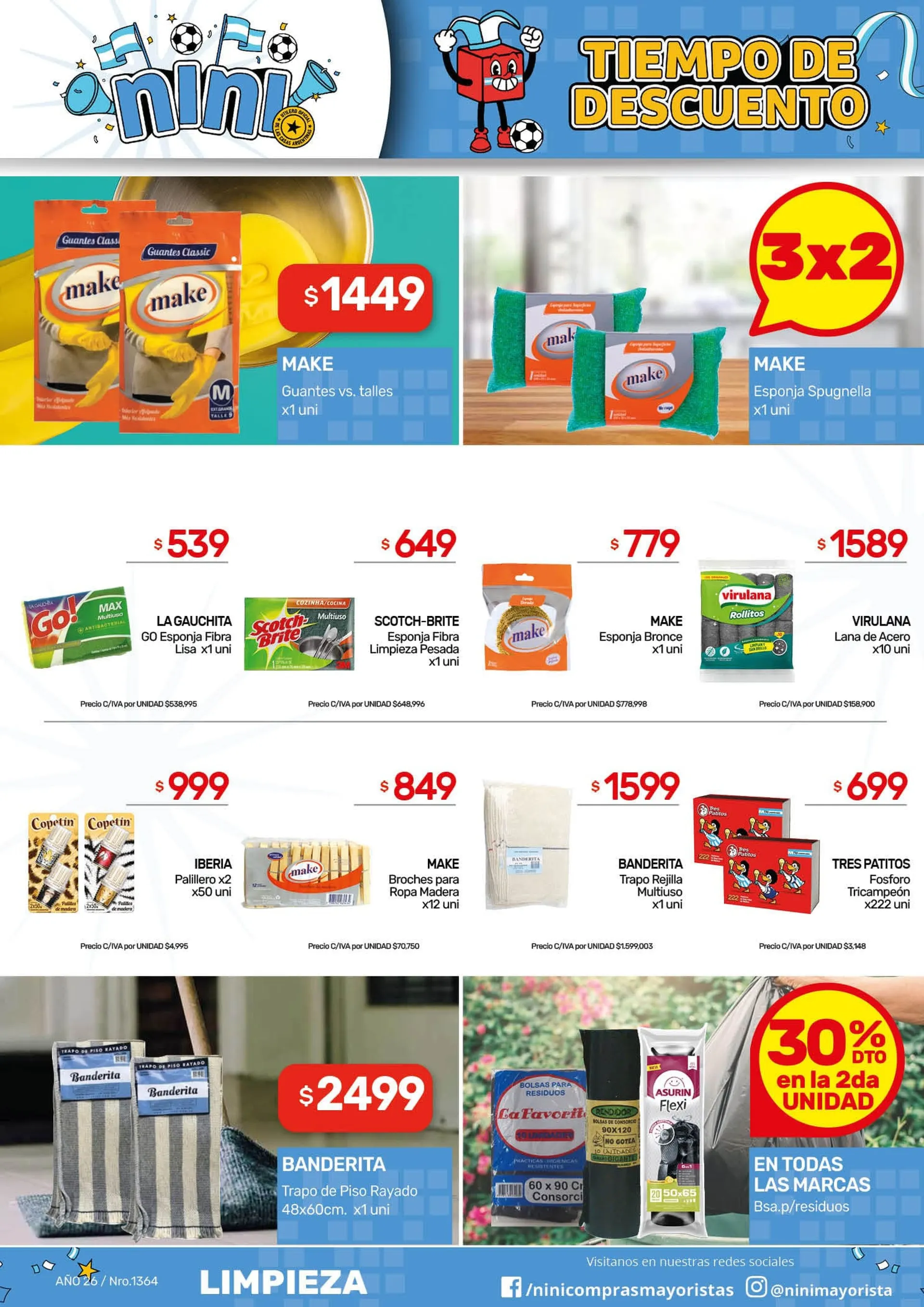 Ofertas de Nini Mayorista Ofertas 15 de junio al 21 de junio 2026 - Página 13 del catálogo