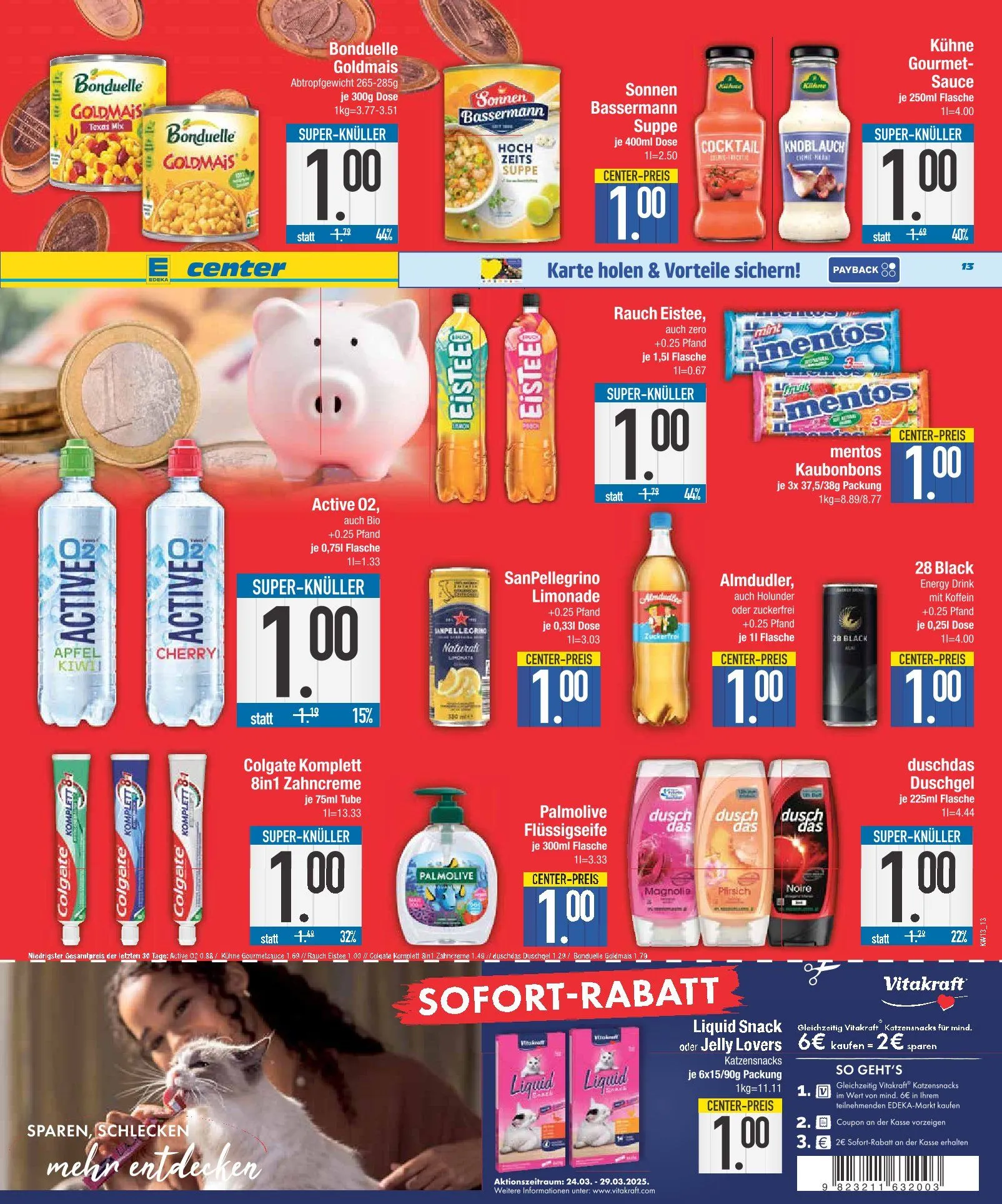 Edeka Prospekt von 25. März bis 29. März 2025 - Prospekt seite 13