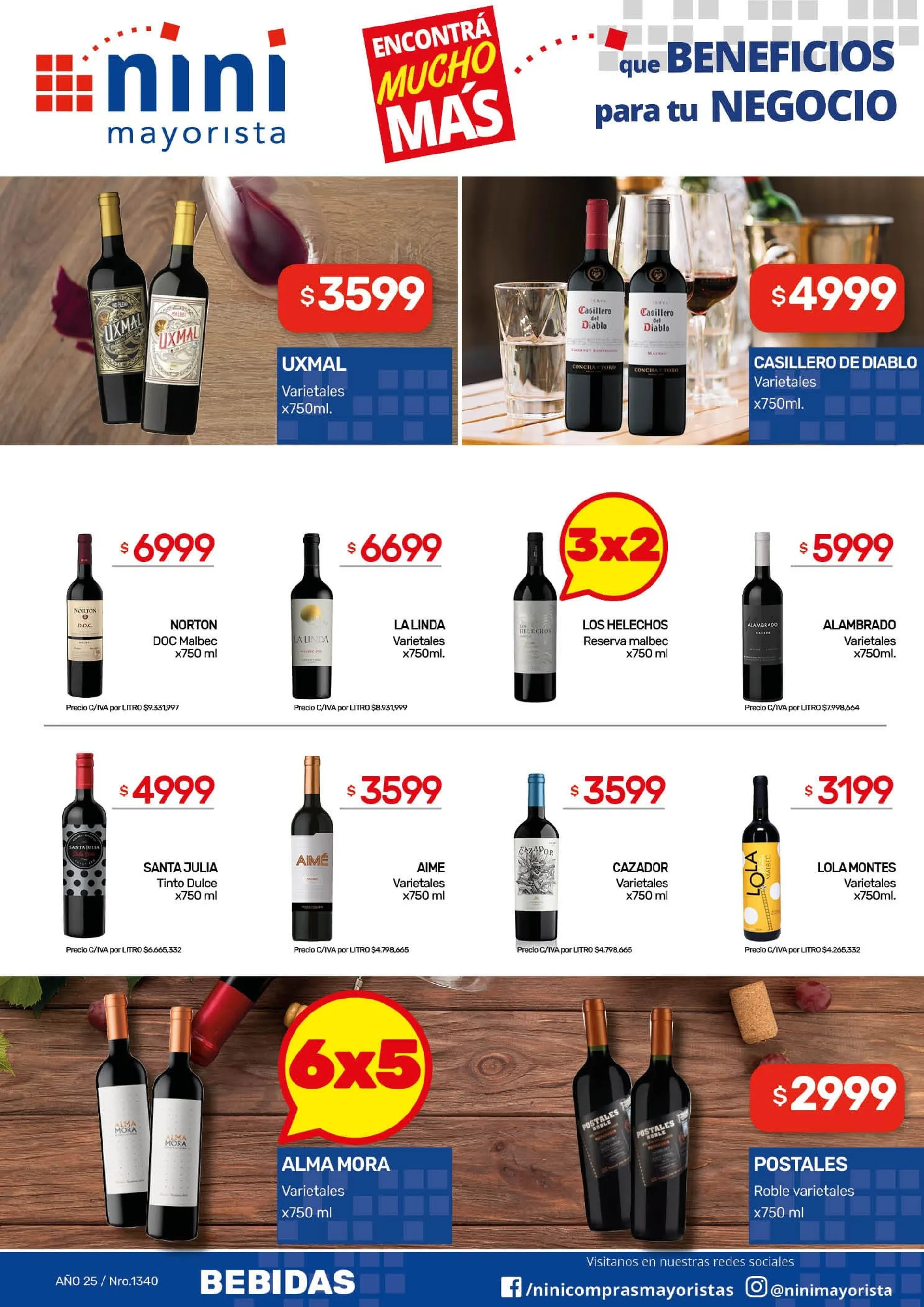 Ofertas de Nini Mayorista Ofertas 29 de diciembre al 4 de enero 2026 - Página 13 del catálogo