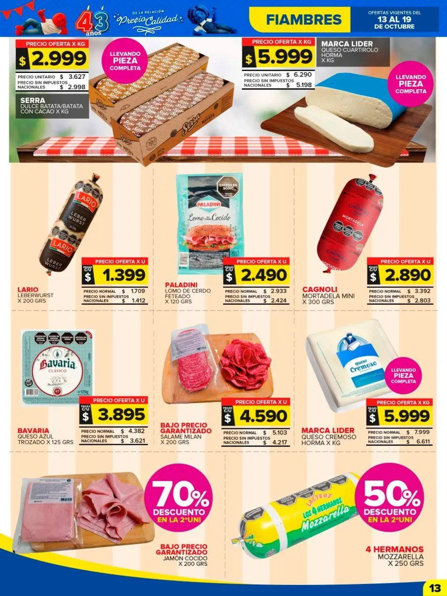 Ofertas de Ofertas Carrefour Maxi  13 de octubre al 20 de octubre 2025 - Página 13 del catálogo