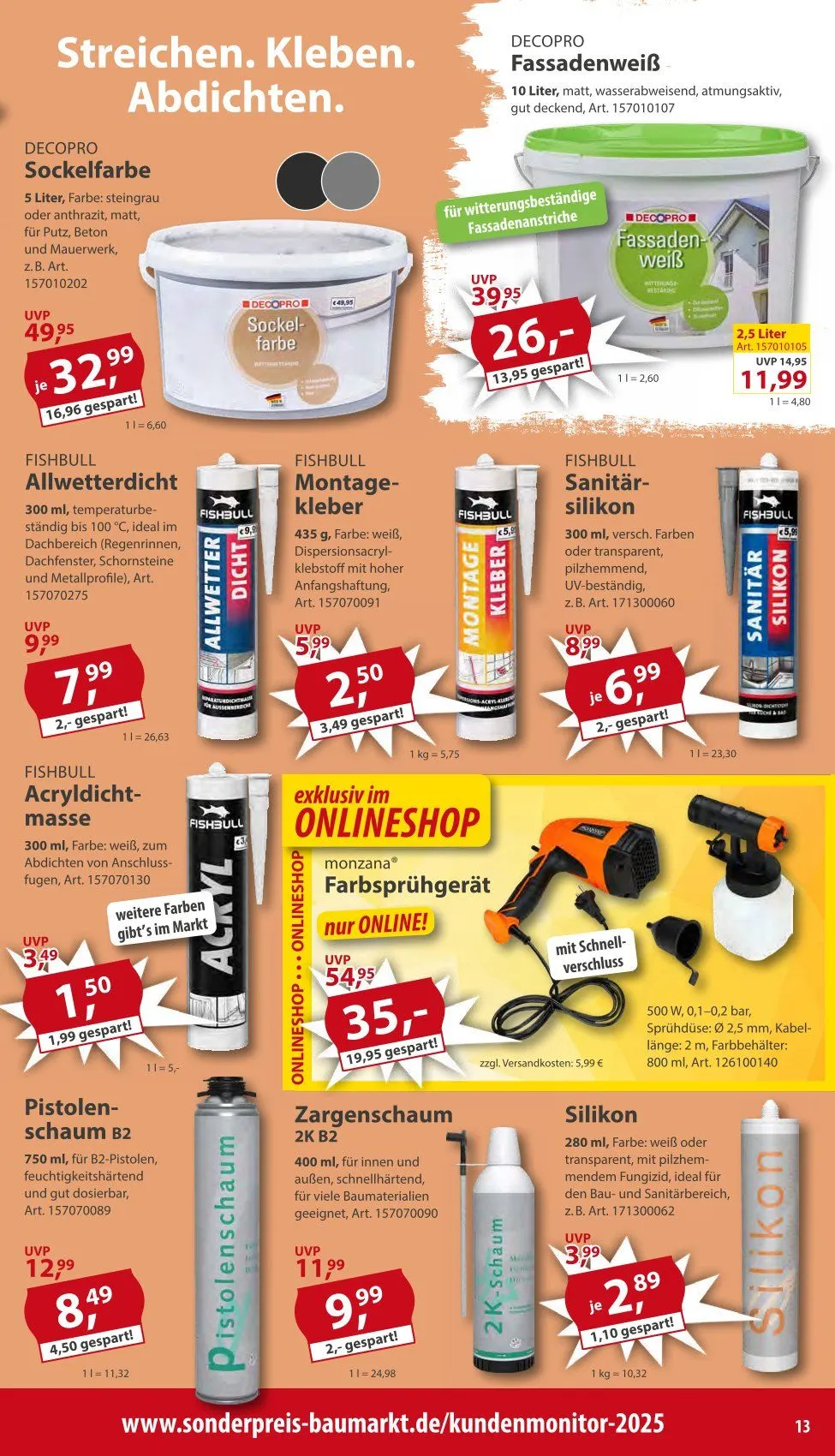 Sonderpreis-Baumarkt Angebote von 23. Mai bis 29. Mai 2026 - Prospekt seite 13
