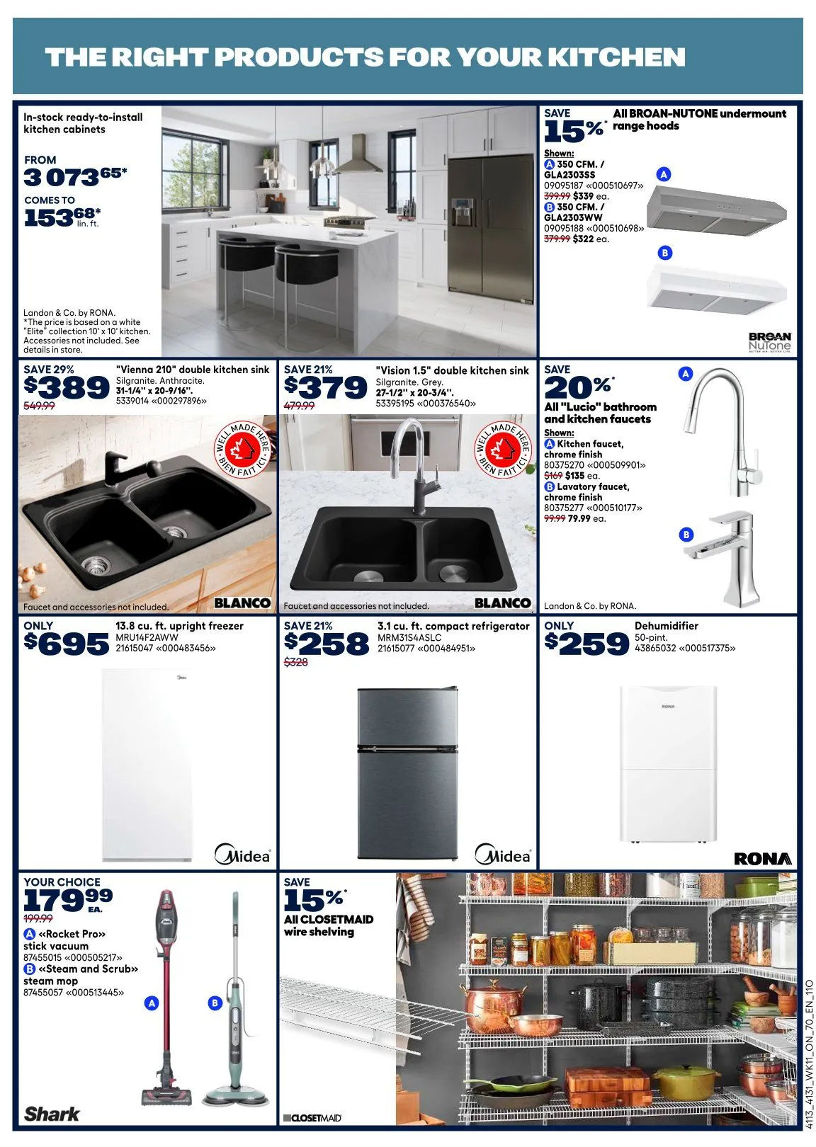 RONA Sales from April 9 to April 15 2026 - flyer page 13