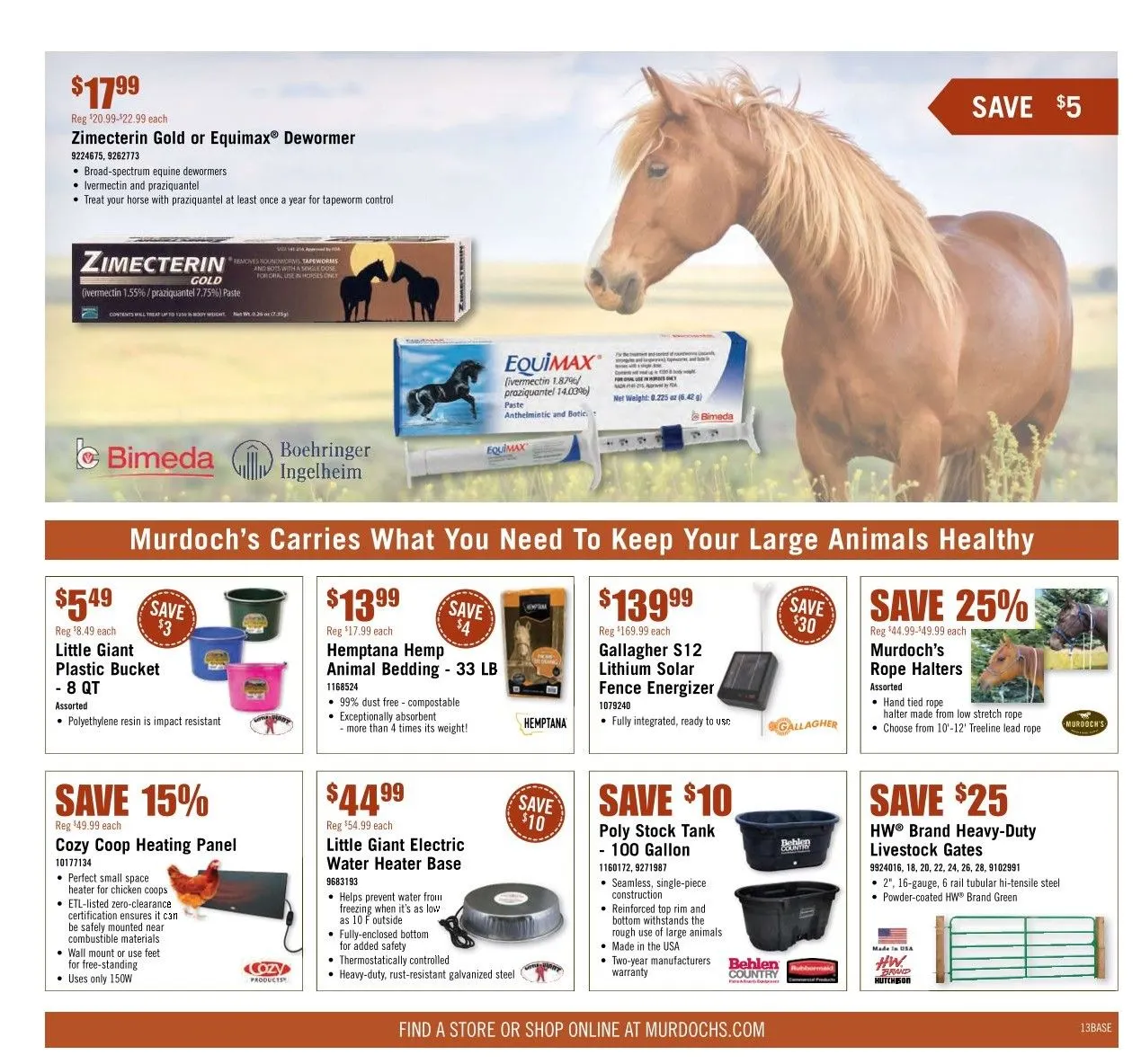 Weekly ad Murdoch’s Sales from October 15 to October 28 2025 - Page 13