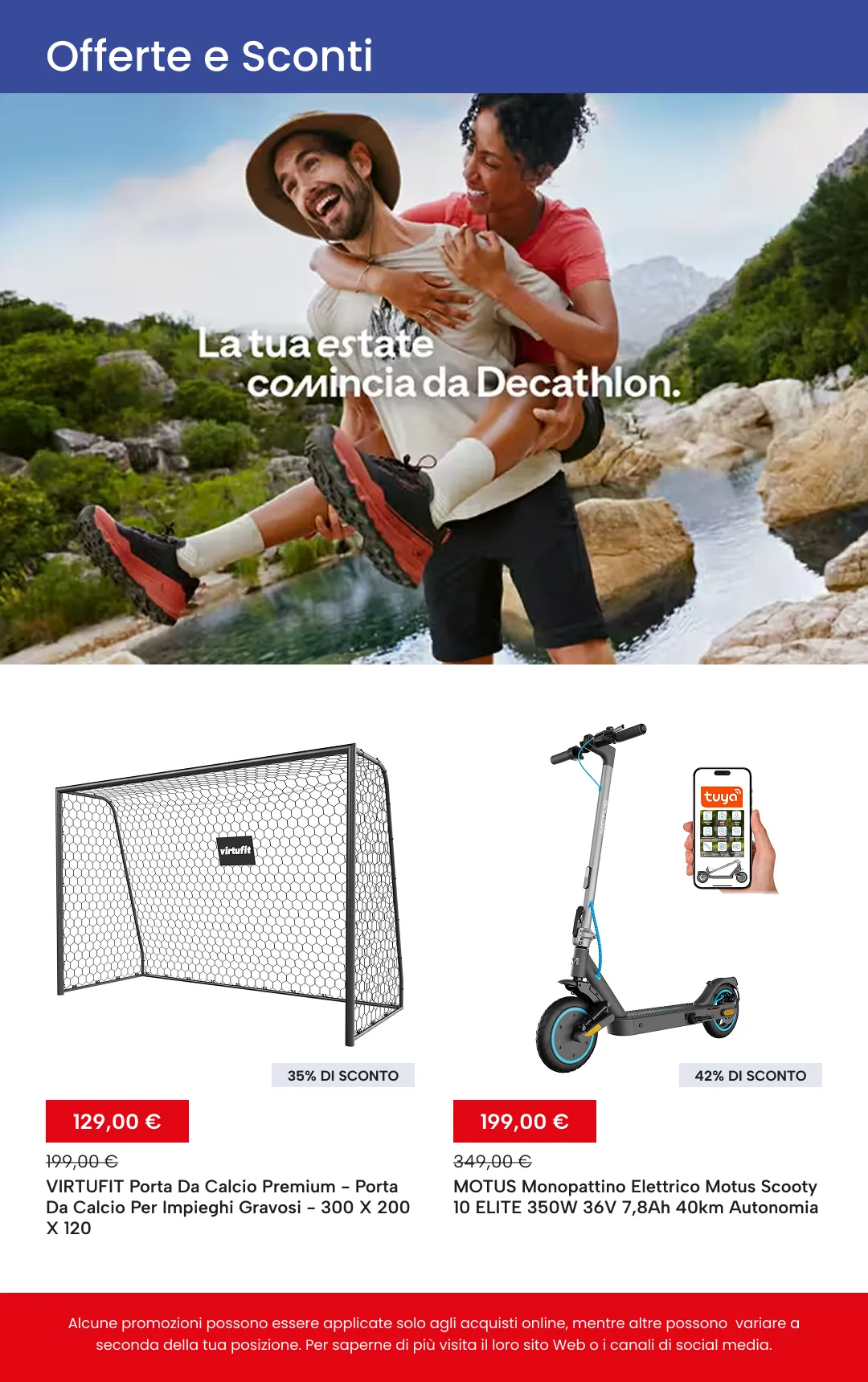 Decathlon Volantino da 16 giugno a 30 giugno di 2026 - Pagina del volantino 13