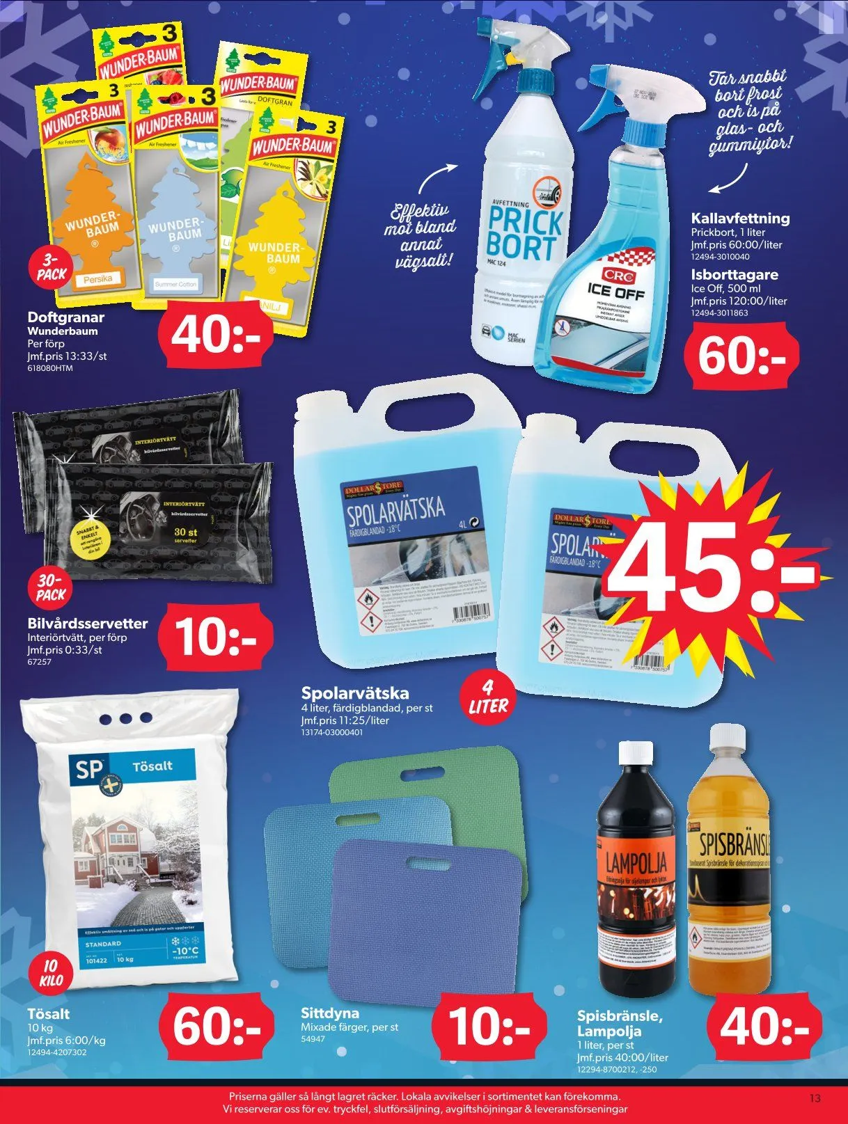 DollarStore Annonsbladet från 8 januari till 12 januari 2025 - Reklamblad sidor 13