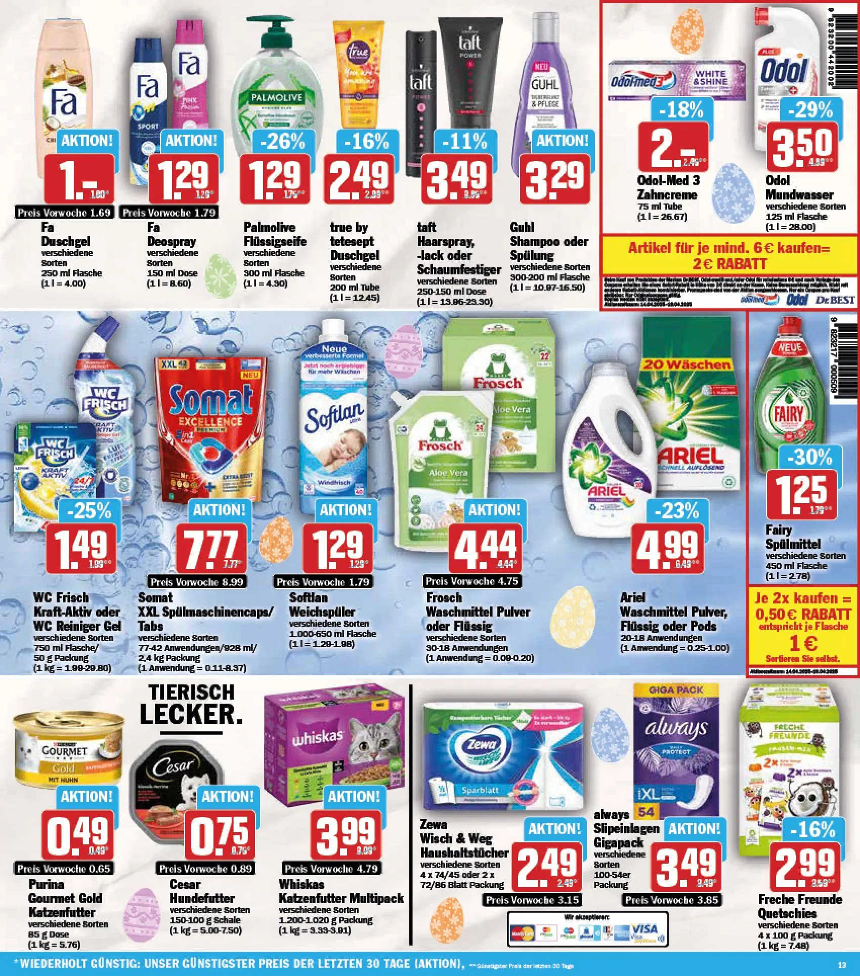 Dodenhof Prospekte von 14. April bis 19. April 2025 - Prospekt seite 13