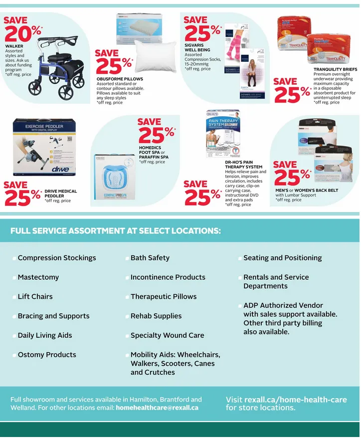 Rexall Sales from March 27 to April 2 2026 - flyer page 11