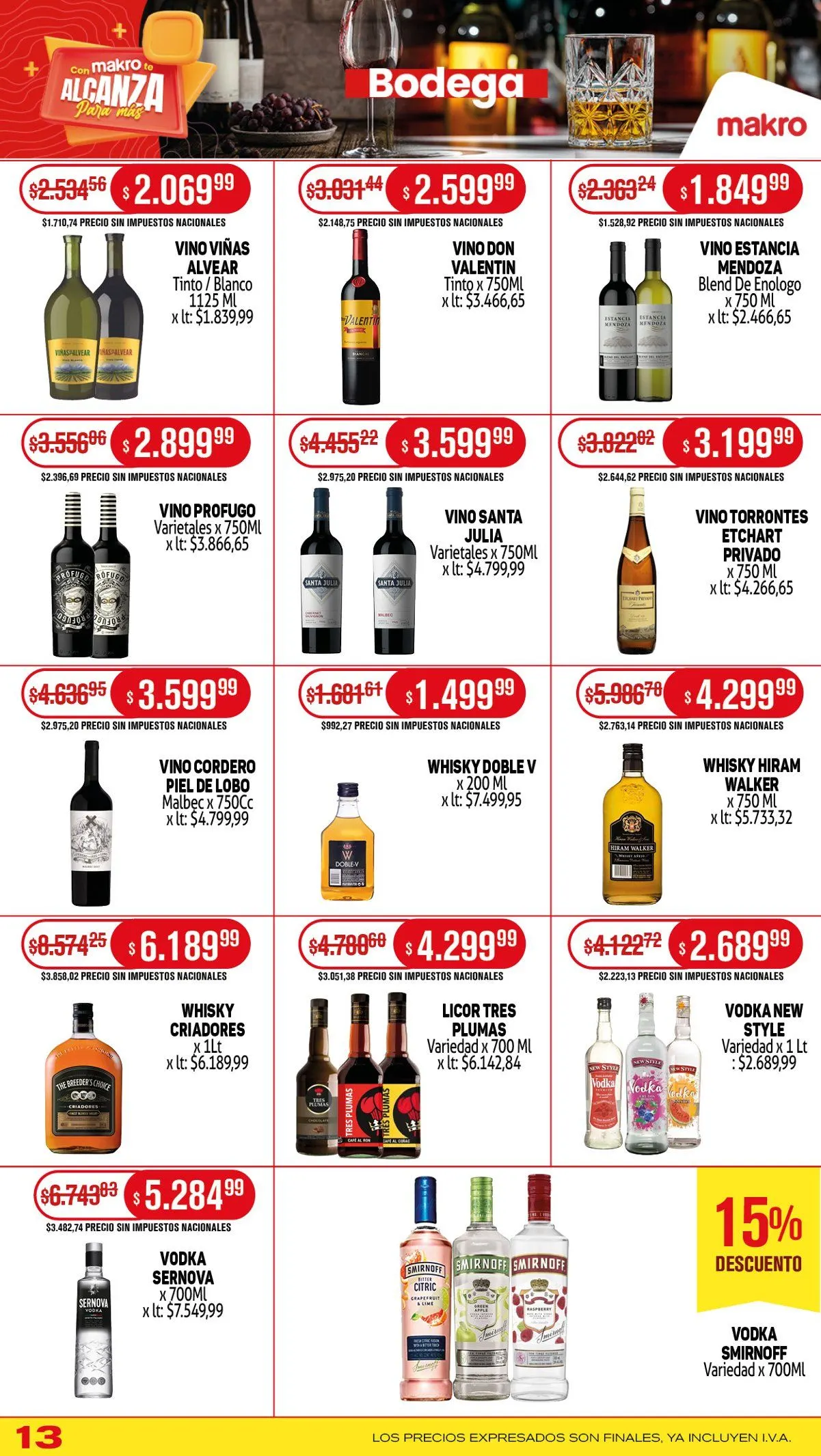 Ofertas de Makro Ofertas 29 de mayo al 5 de junio 2025 - Página 13 del catálogo