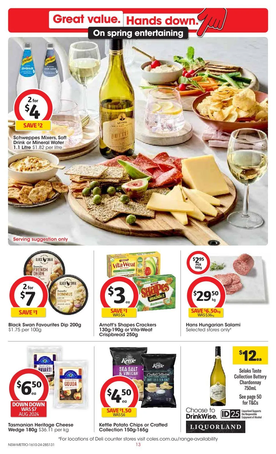 Coles Weekly Ad - Catalogue valid from 16 October to 22 October 2024 - page 13
