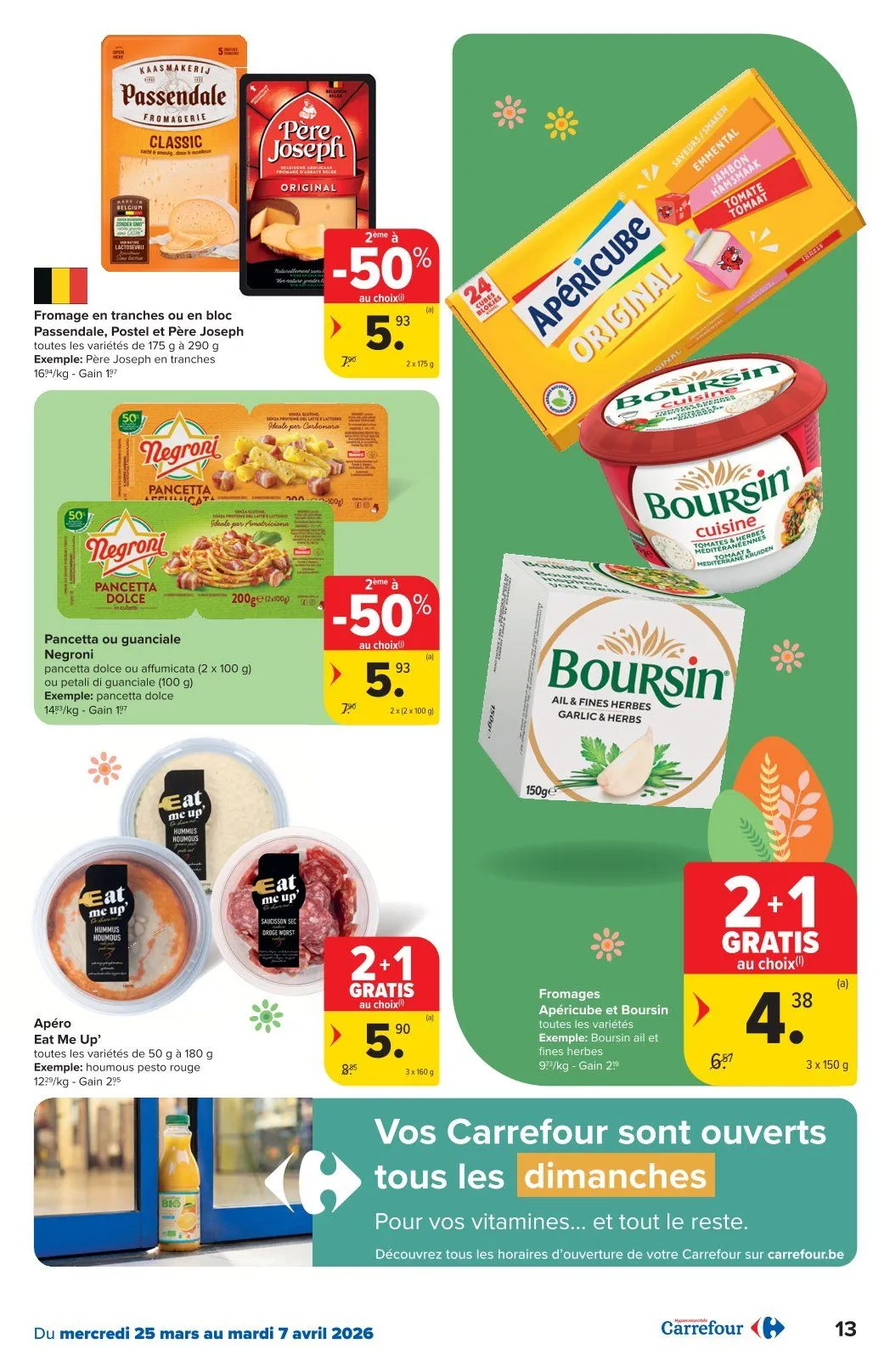 Carrefour folders van 25 maart tot 7 april 2026 - folder pagina 13