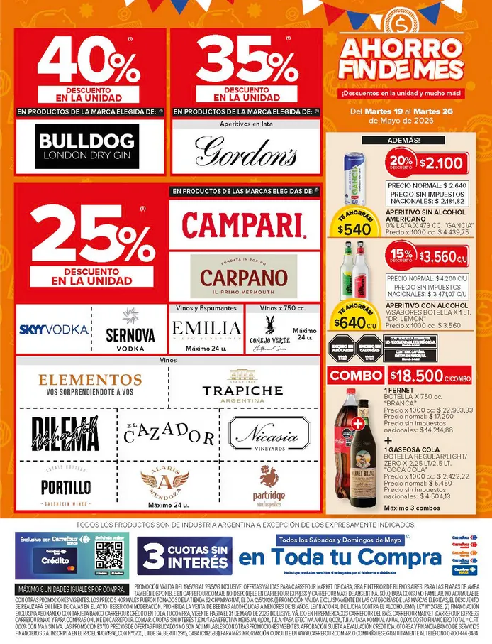 Ofertas de Ofertas Carrefour Market 19 de mayo al 26 de mayo 2026 - Página 13 del catálogo