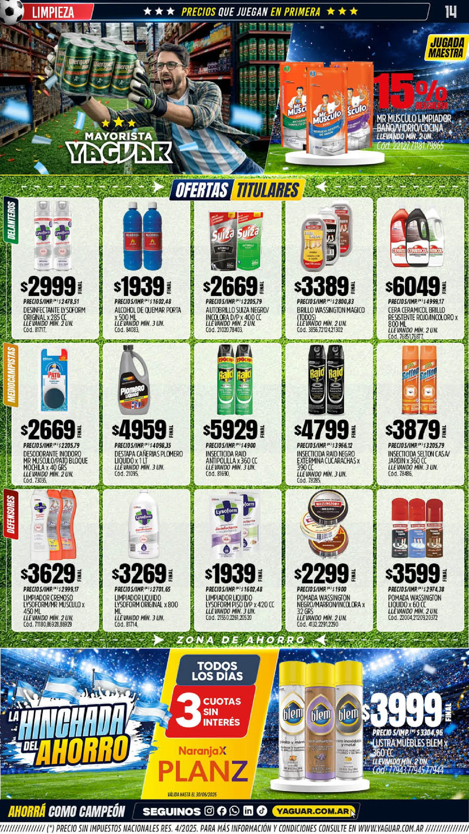 Ofertas de Yaguar Ofertas 22 de junio al 27 de junio 2026 - Página 13 del catálogo