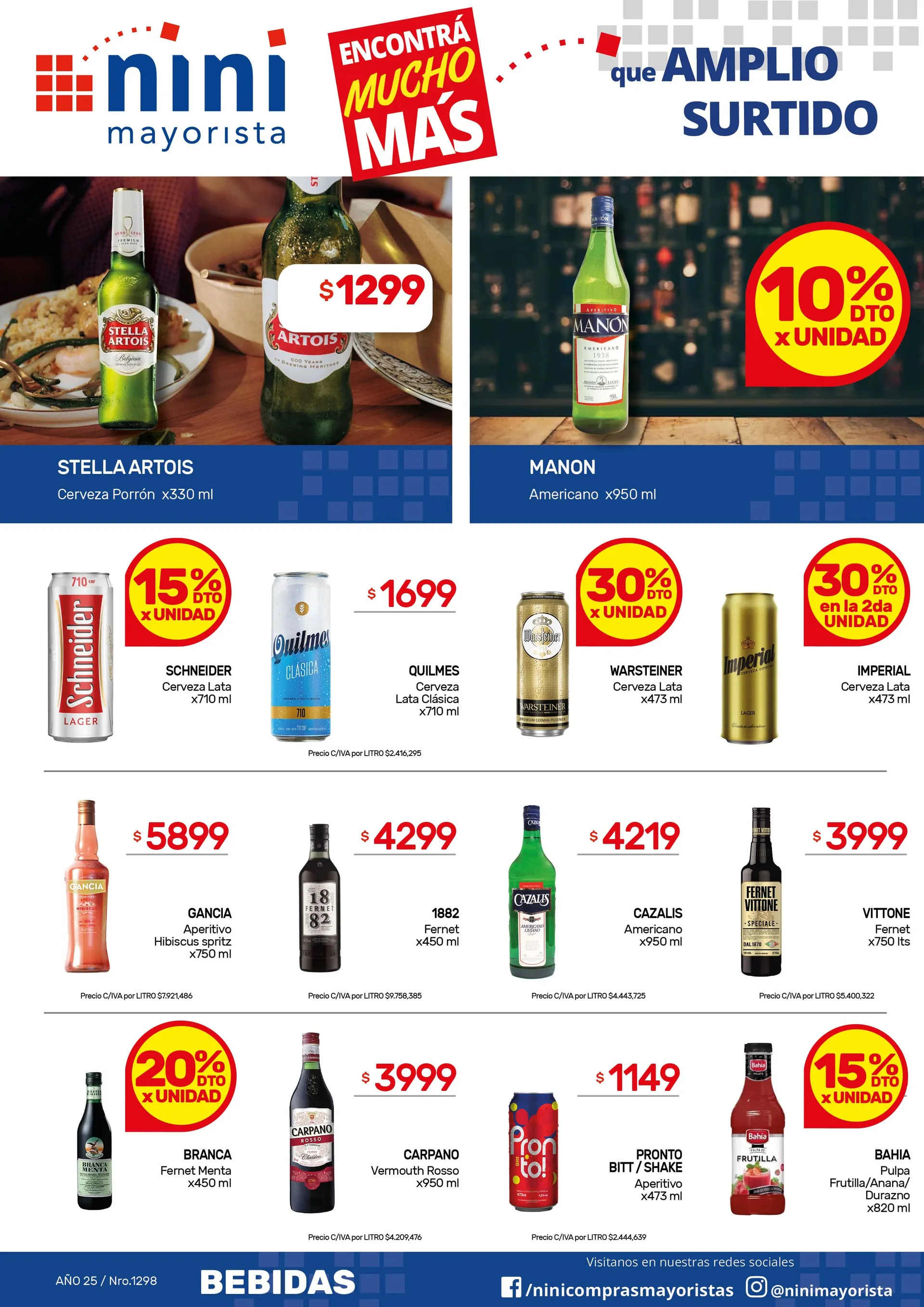 Ofertas de Nini Mayorista 10 de marzo al 16 de marzo 2025 - Página 13 del catálogo