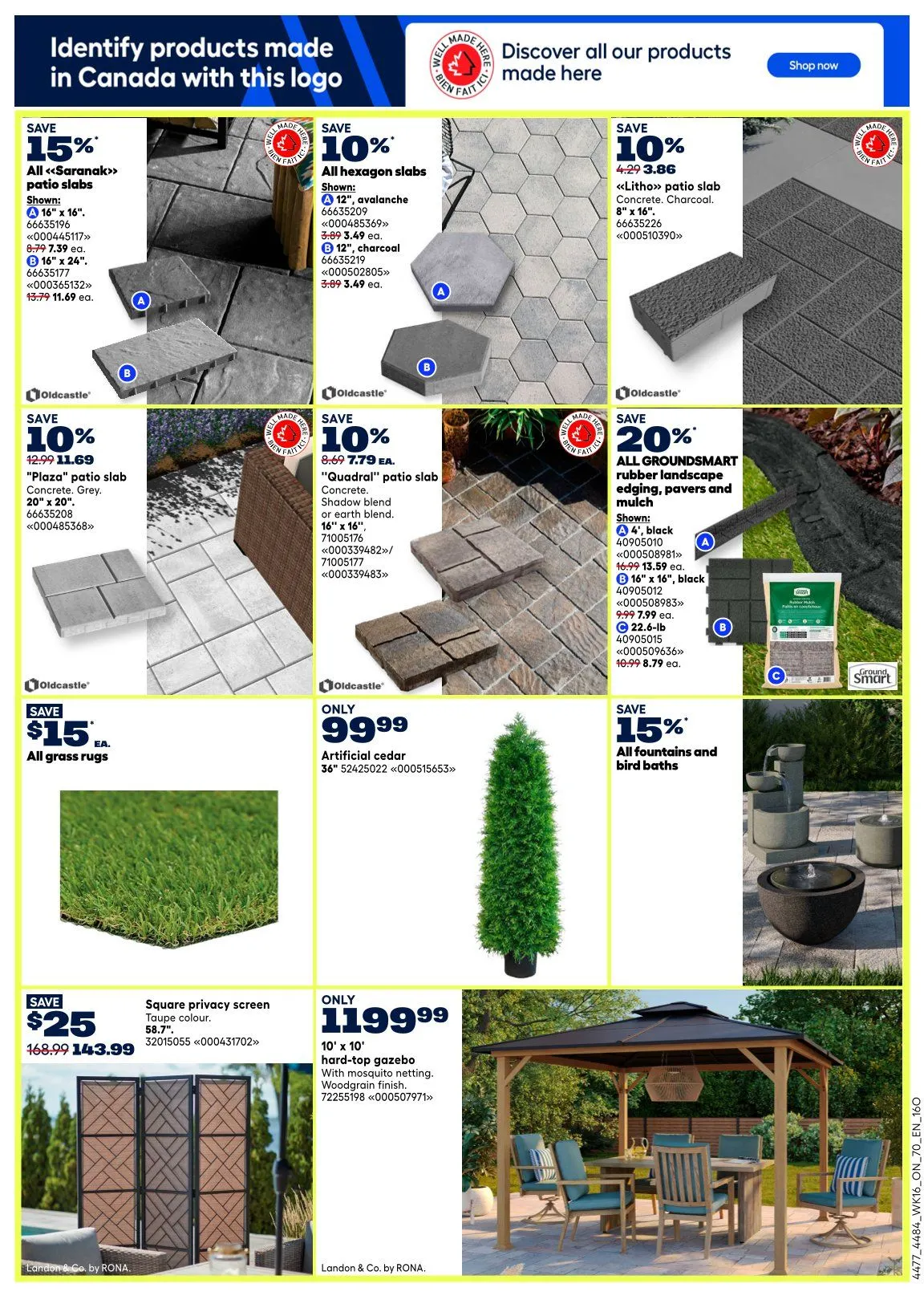  RONA Sales from May 14 to May 17 2026 - flyer page 13
