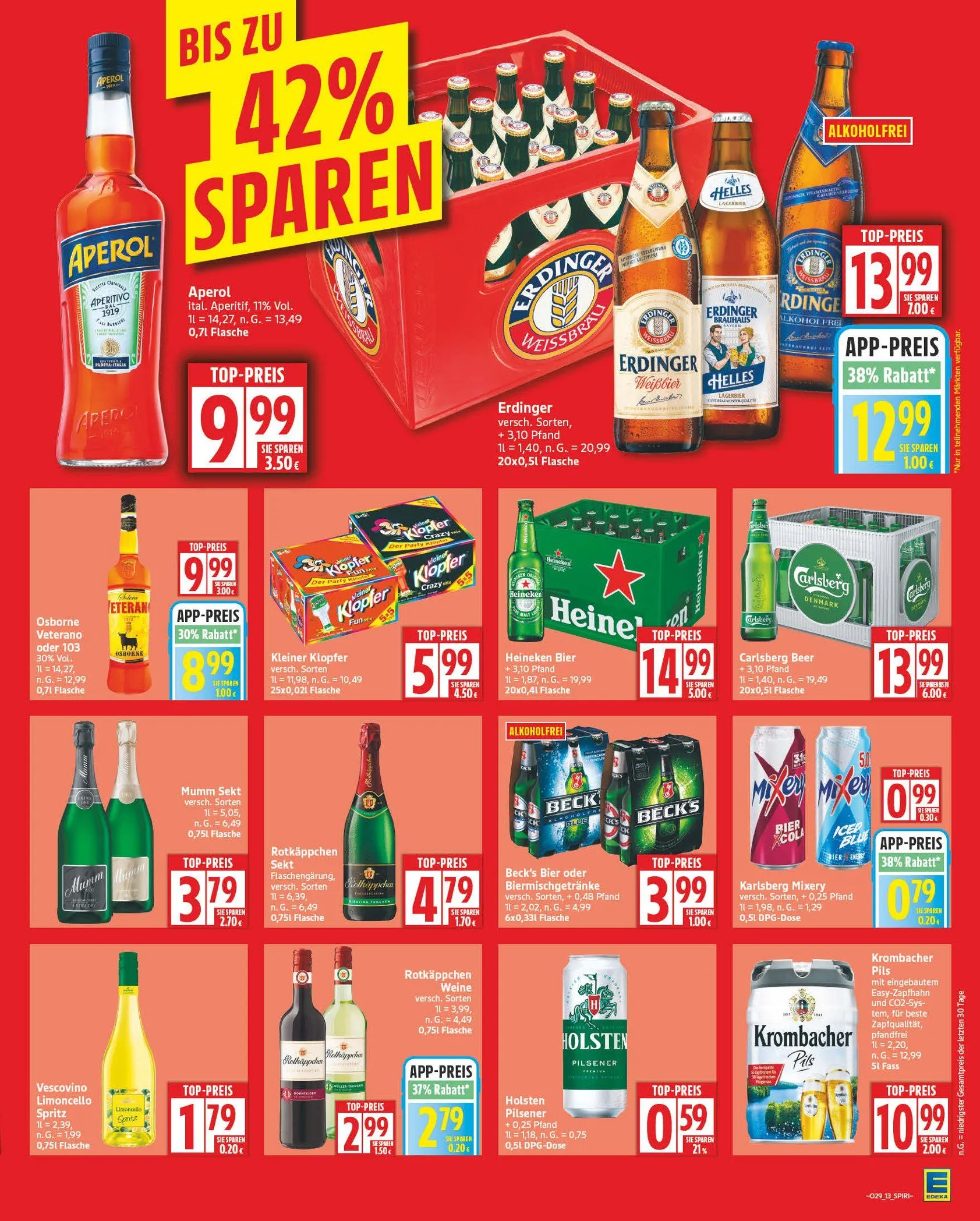 Edeka Prospekte - Aktuelle Angebote von 14. Juli bis 19. Juli 2025 - Prospekt seite 13