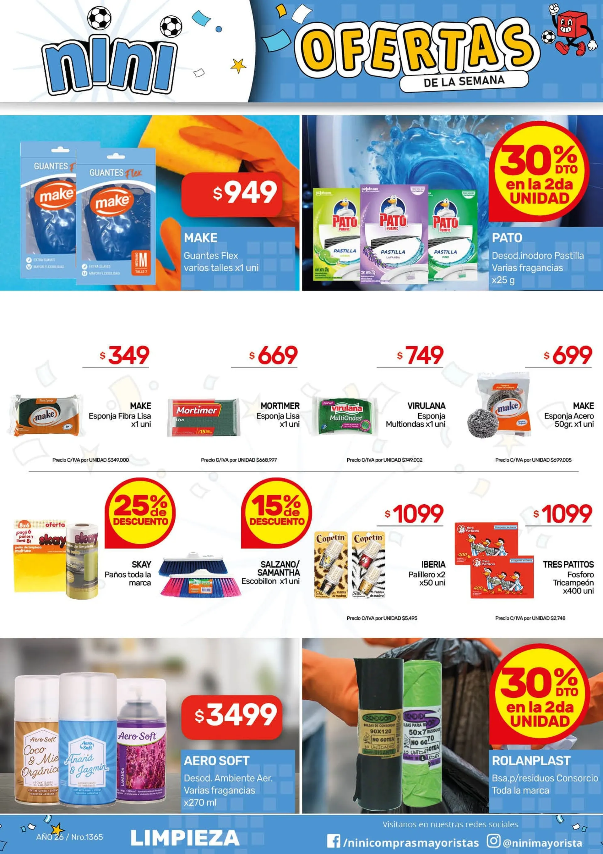 Ofertas de Nini Mayorista Ofertas 22 de junio al 28 de junio 2026 - Página 13 del catálogo