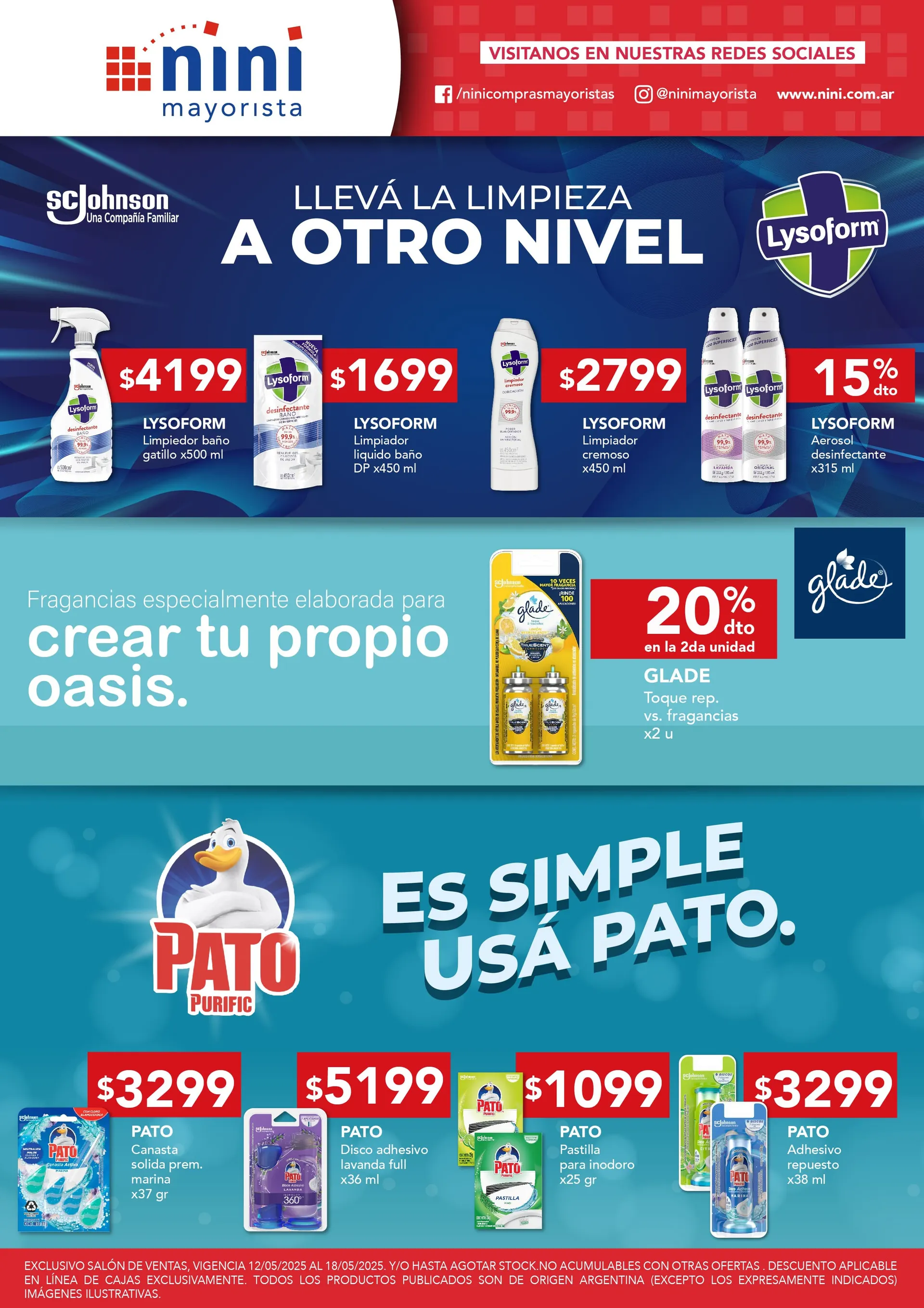 Ofertas de Nini Mayorista Ofertas 12 de mayo al 18 de mayo 2025 - Página 13 del catálogo