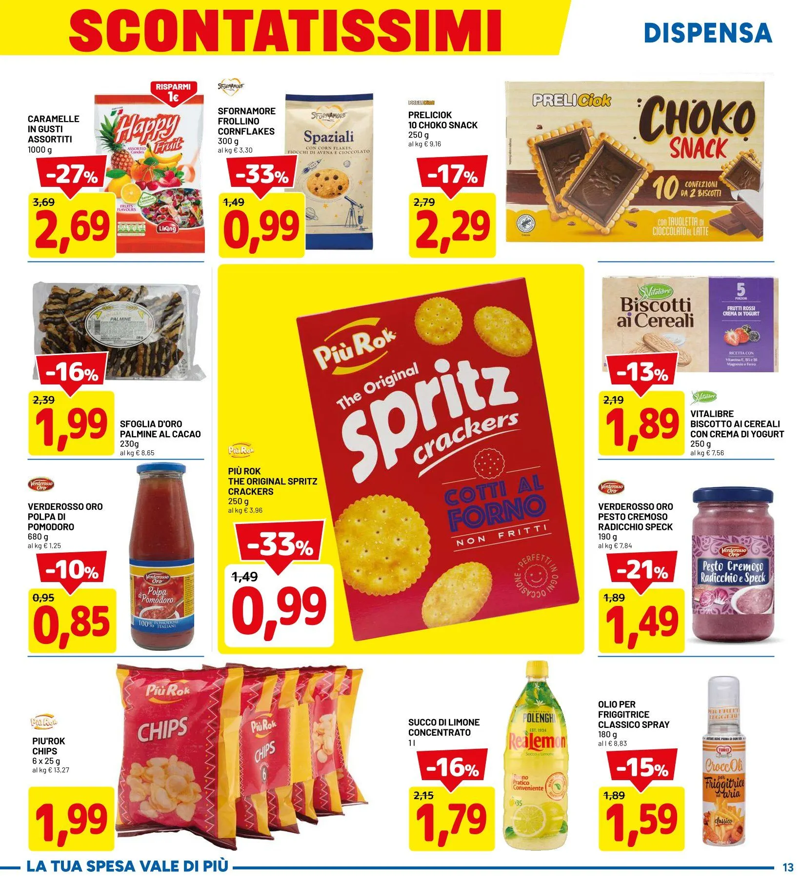 Volantini D Più da 9 aprile a 18 aprile di 2026 - Pagina del volantino 13
