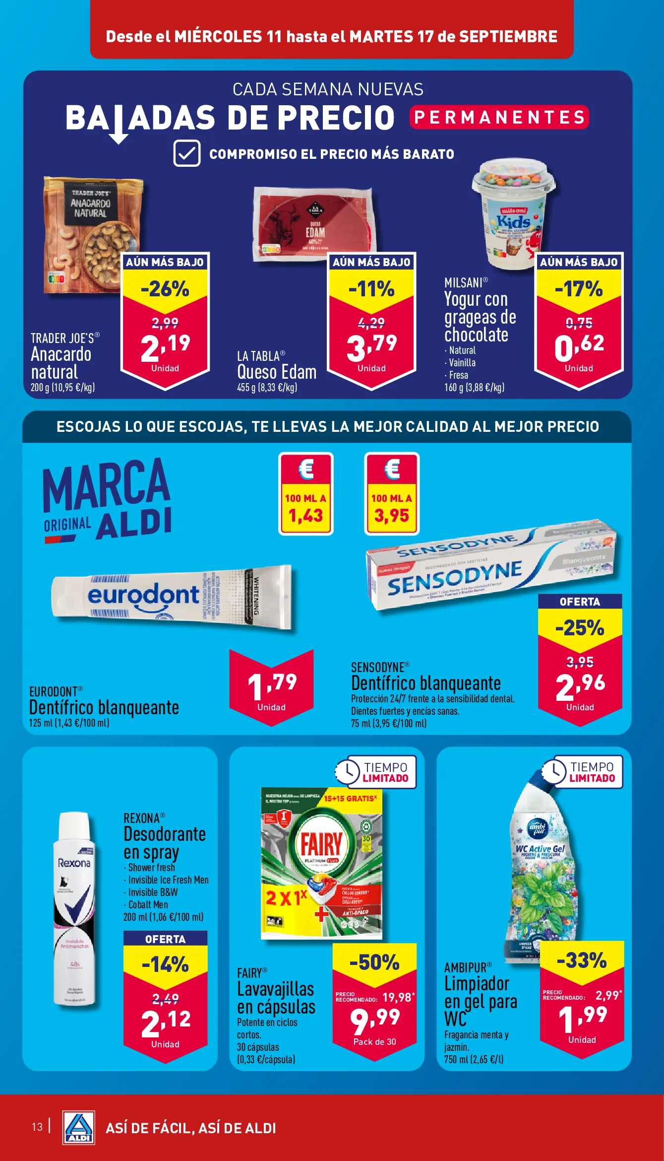 Catálogo de Aldi Ofertas 11 de septiembre al 17 de septiembre 2024 - Página 13