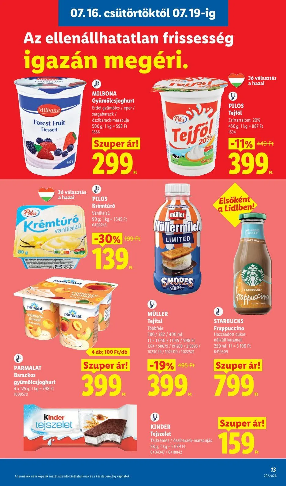 Katalógus Lidl  július 16.-tól július 22.-ig 2026. - Oldal 13