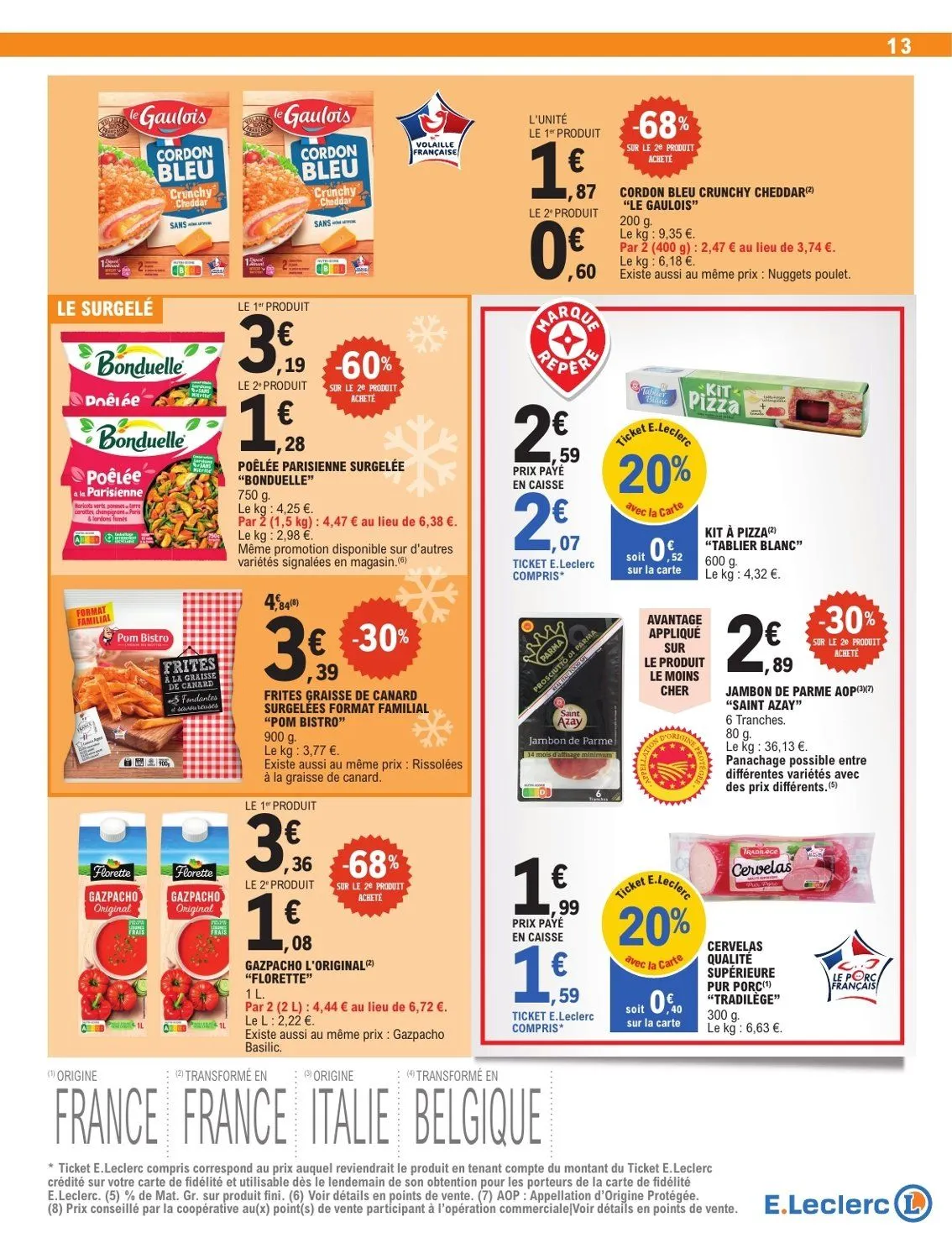 E.Leclerc Catalogue du 14 juillet au 25 juillet 2026 - Catalogue page 13