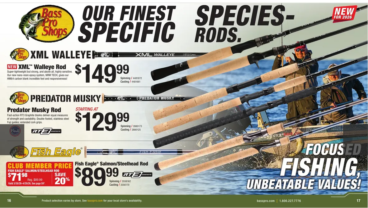 Weekly ad Bass Pro Shops Sales from April 8 to April 14 2026 - Page 9