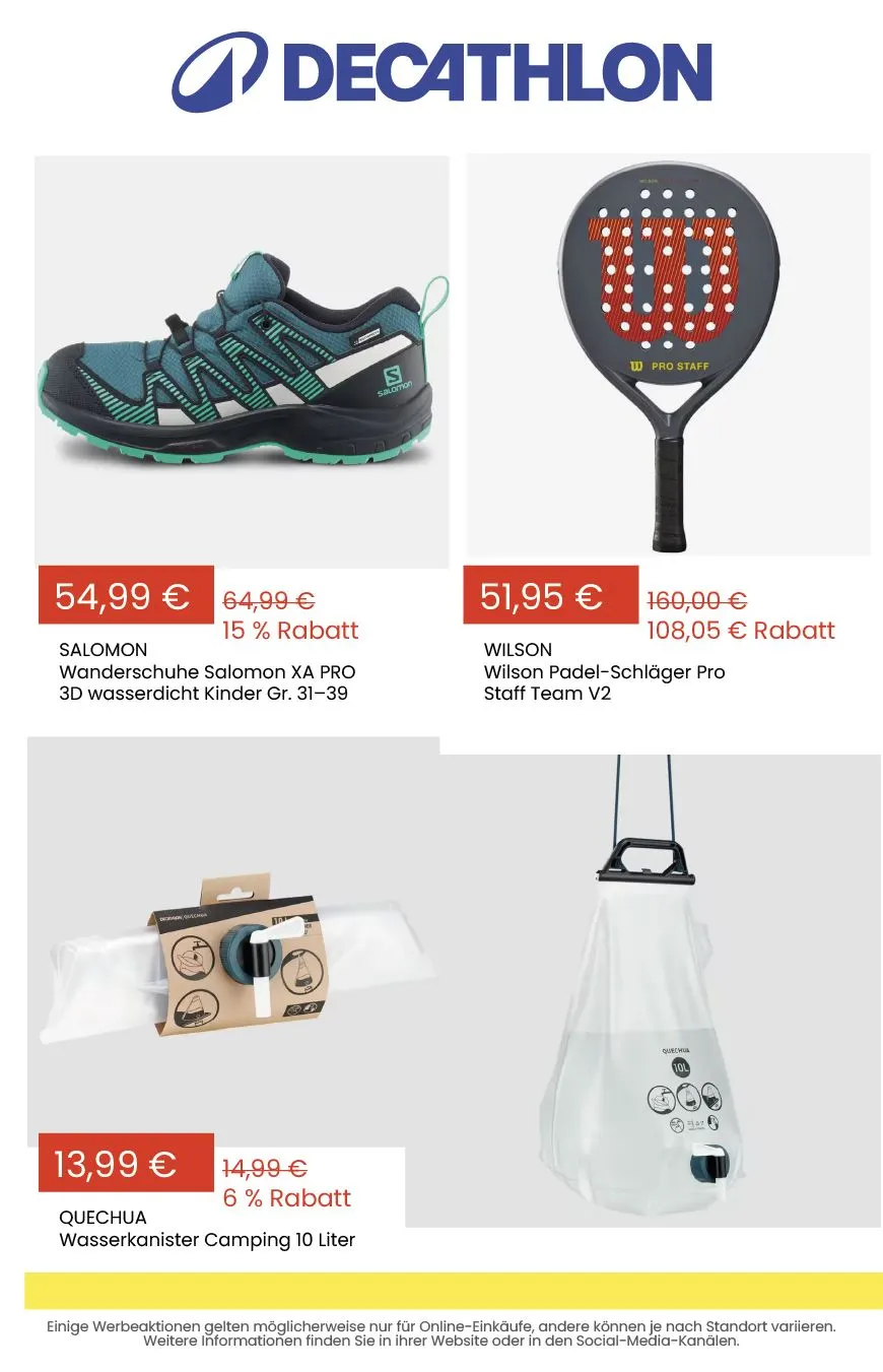 Decathlon Prospekte von 16. Mai bis 2. Juni 2025 - Prospekt seite 12
