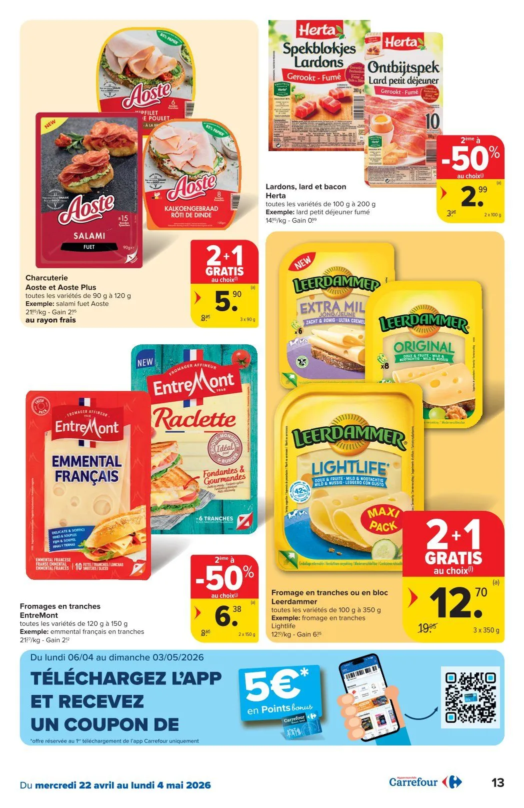 Carrefour folders van 22 april tot 4 mei 2026 - folder pagina 13