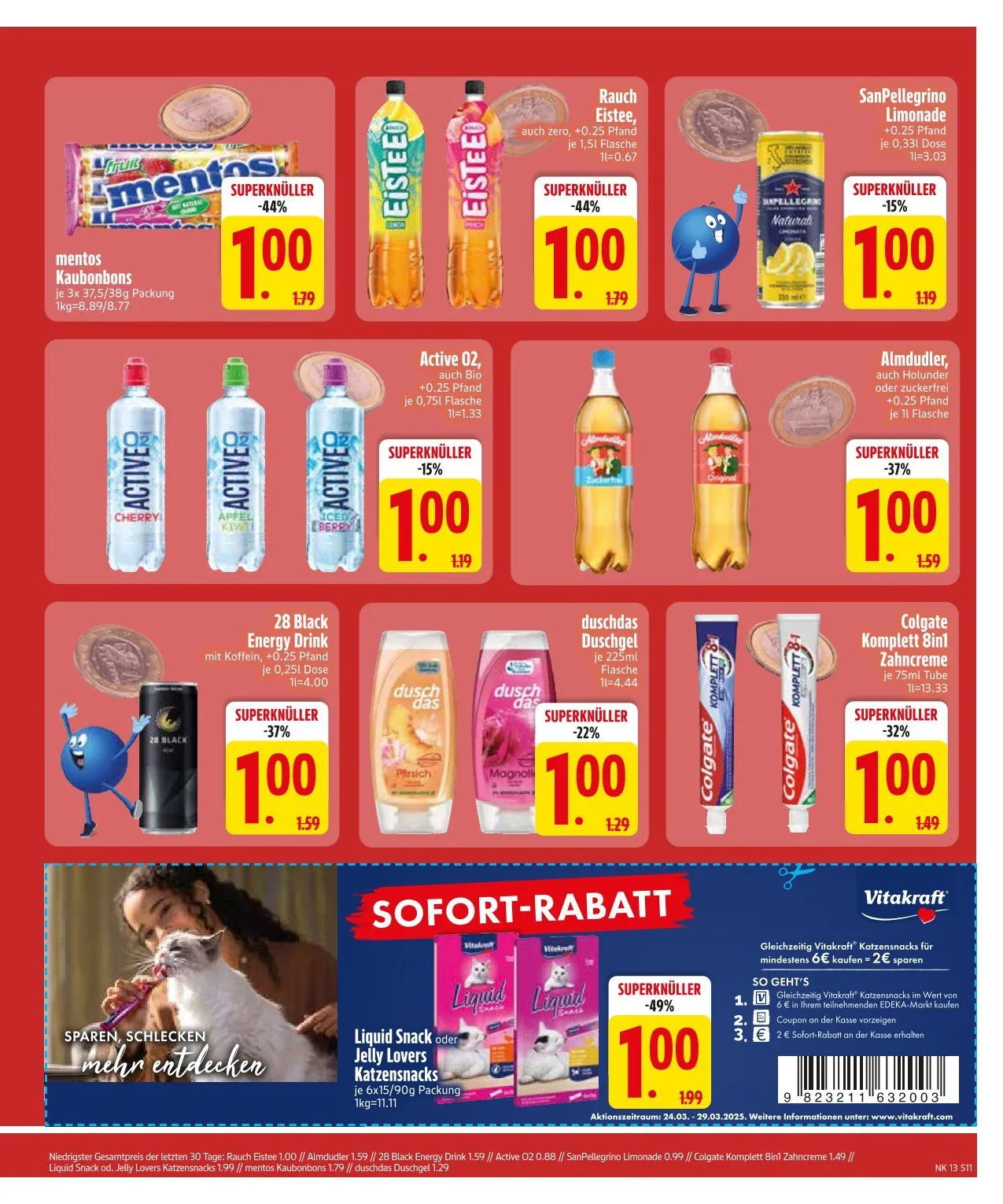 Edeka Prospekt von 25. März bis 29. März 2025 - Prospekt seite 13