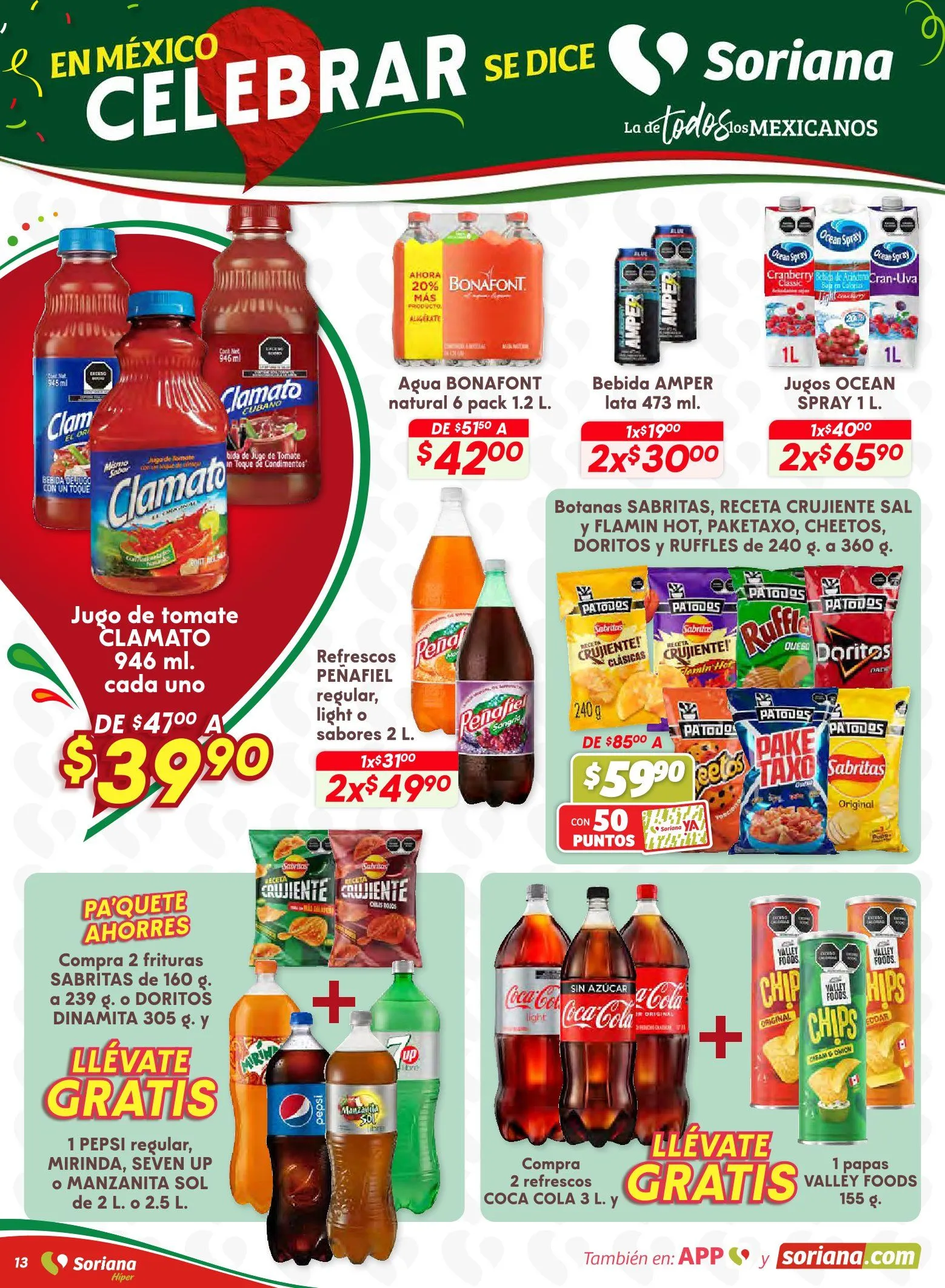 Catálogo de Soriana Ofertas 28 de agosto al 10 de septiembre 2025 - Pagina 13