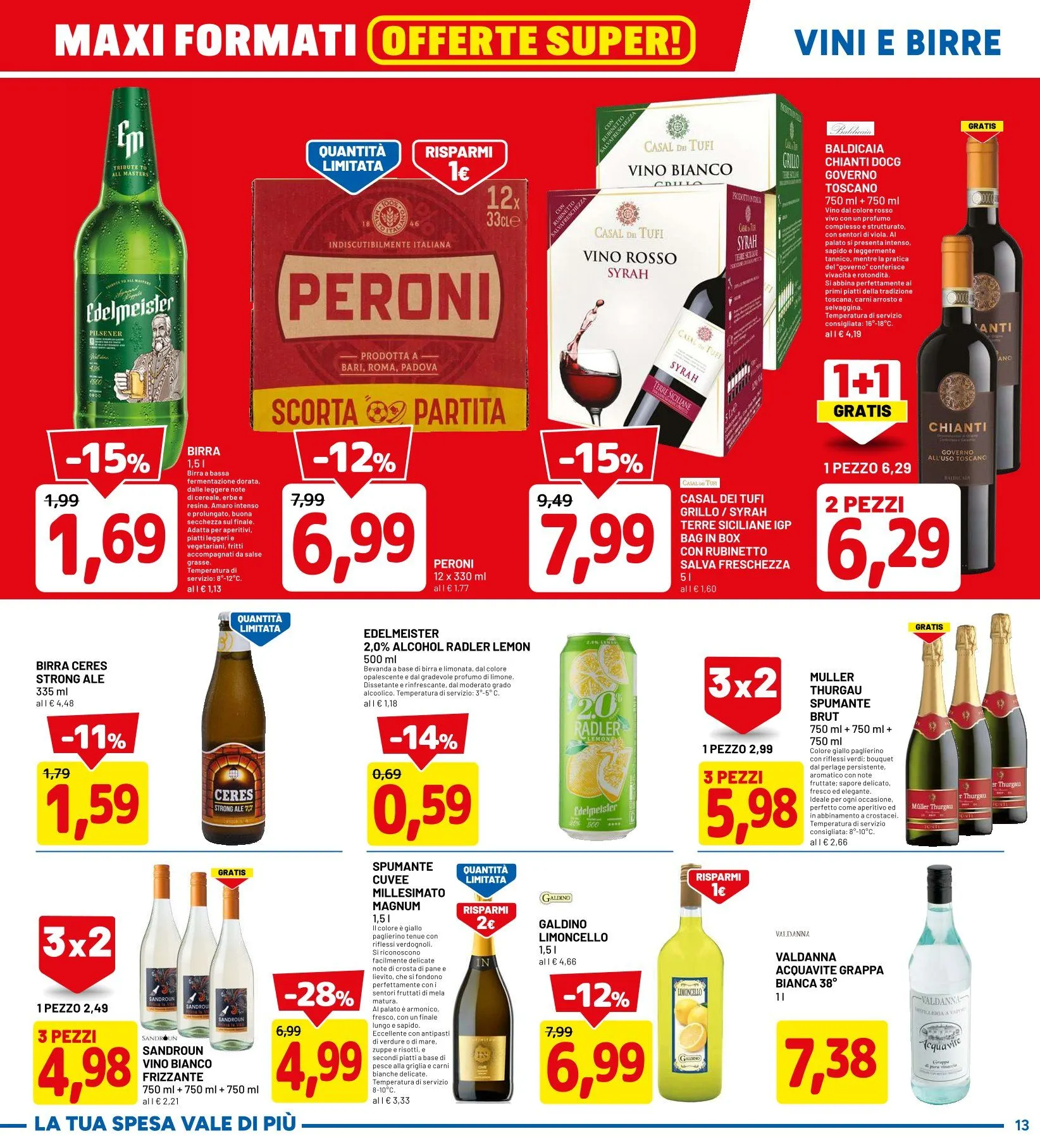 Volantino  D Più da 20 aprile a 29 aprile di 2026 - Pagina del volantino 13