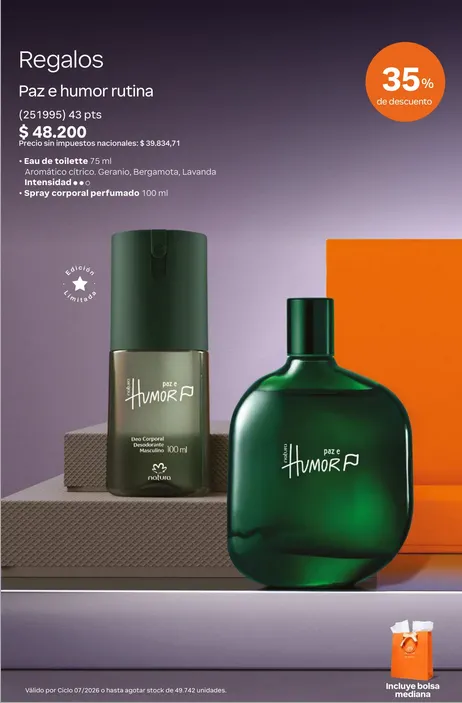 Ofertas de  Natura Ofertas 4 de mayo al 31 de mayo 2026 - Página 13 del catálogo