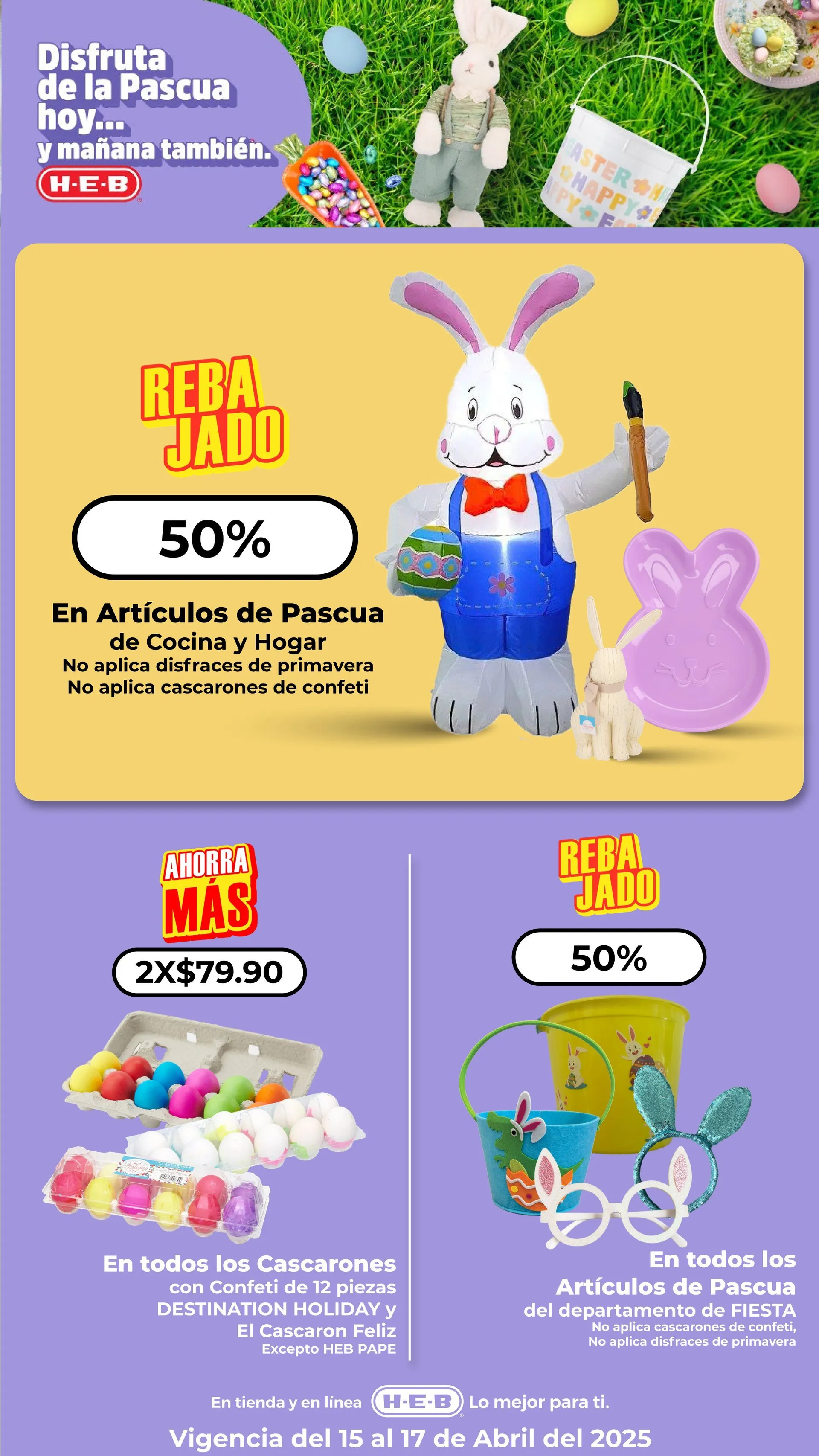Catálogo de H-E-B Ofertas 15 de abril al 18 de abril 2025 - Pagina 13