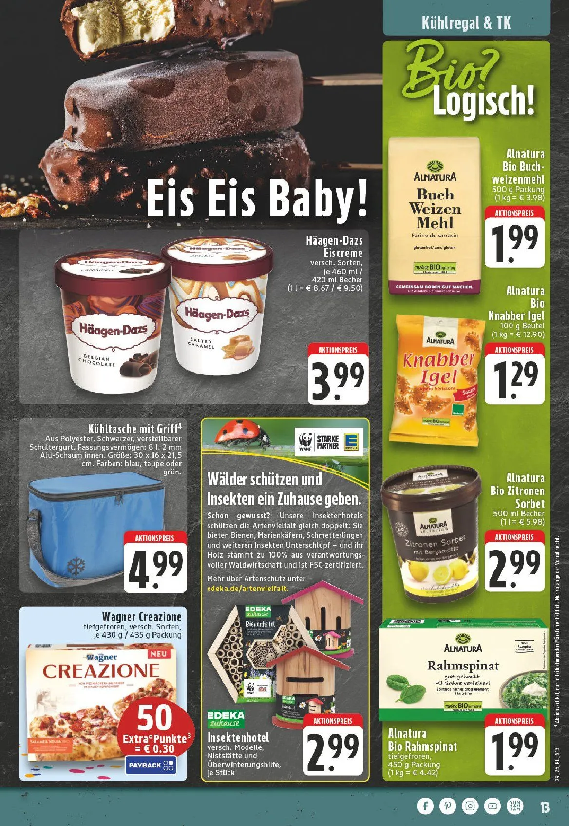 Edeka Prospekte - Aktuelle Angebote von 13. Juli bis 18. Juli 2025 - Prospekt seite 13