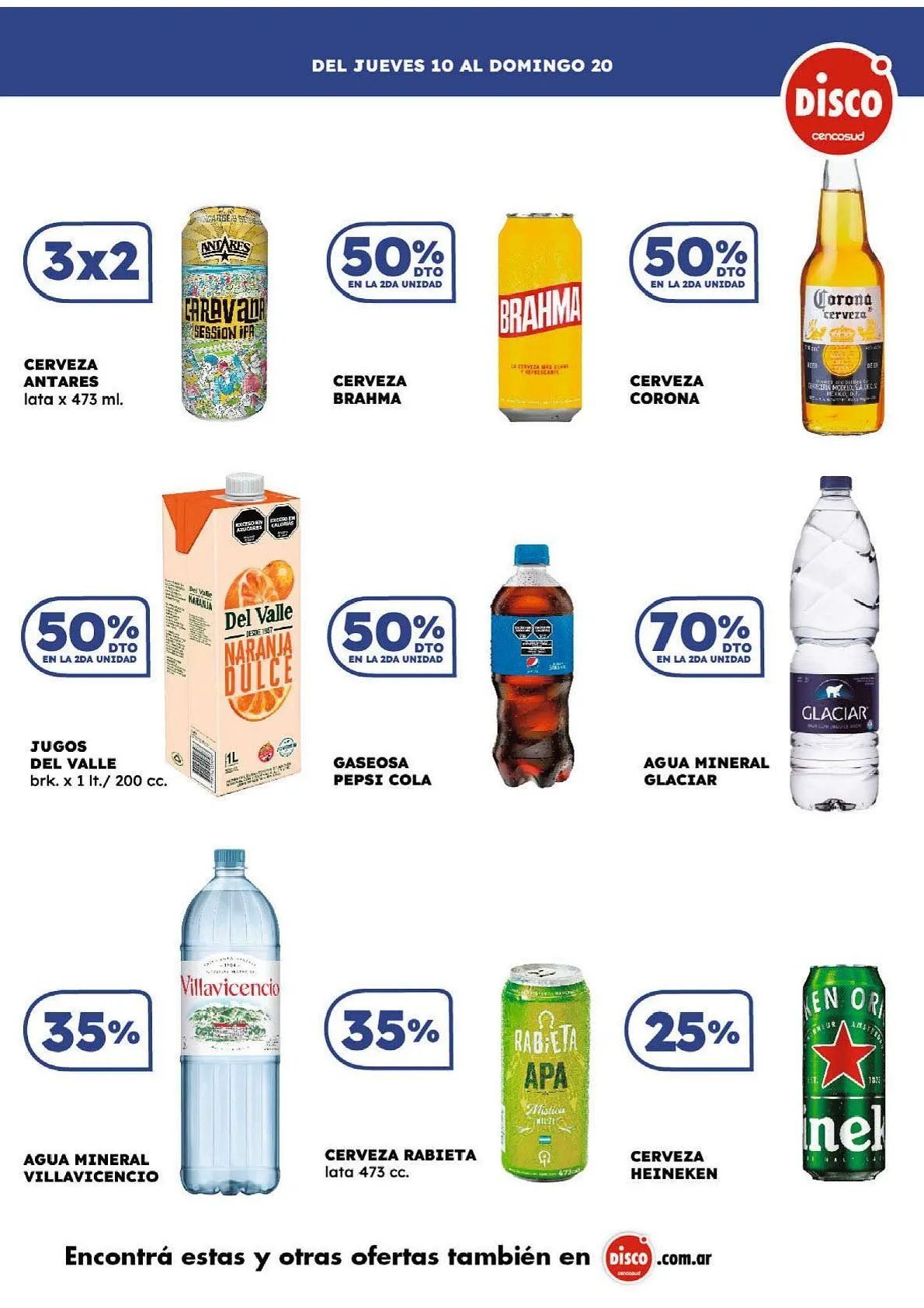 Ofertas de Disco Ofertas 15 de abril al 20 de abril 2025 - Página 13 del catálogo