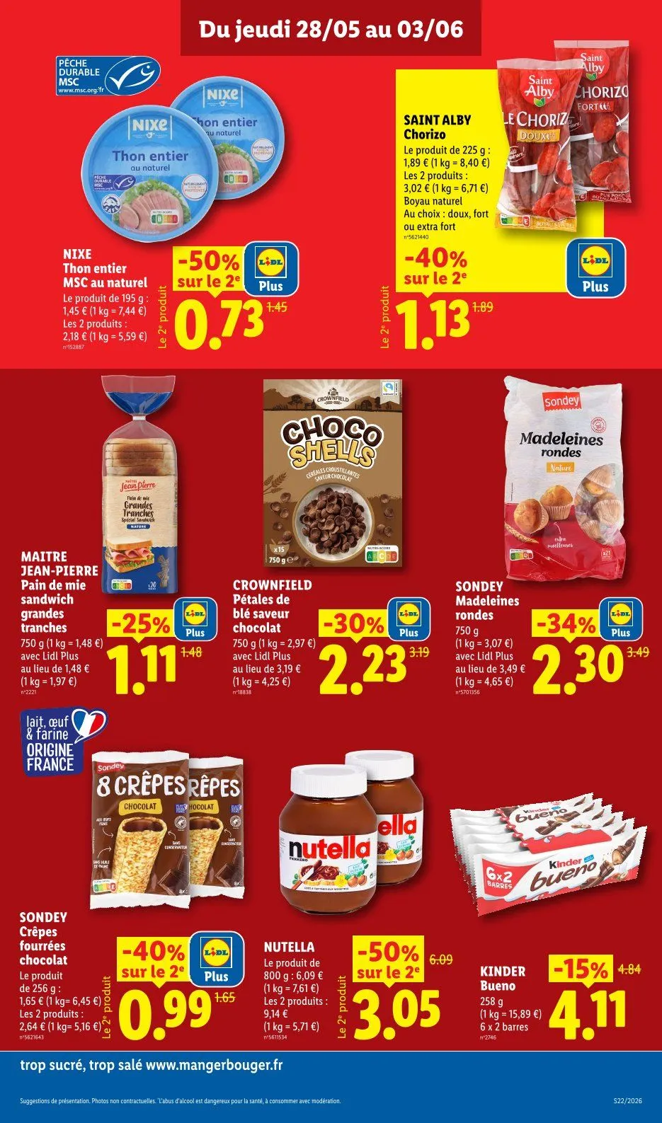Catalogues Lidl du 28 mai au 3 juin 2026 - Catalogue page 13