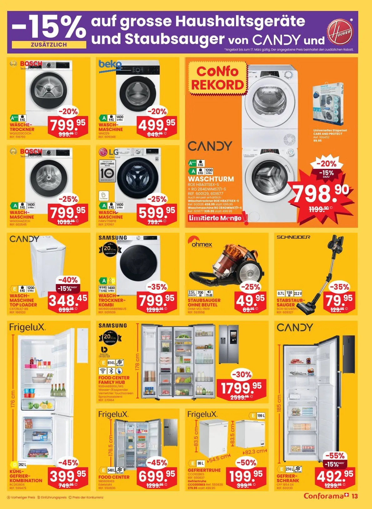 Conforama Prospekt von 11. März bis 24. März 2025 - Prospekt seite 13